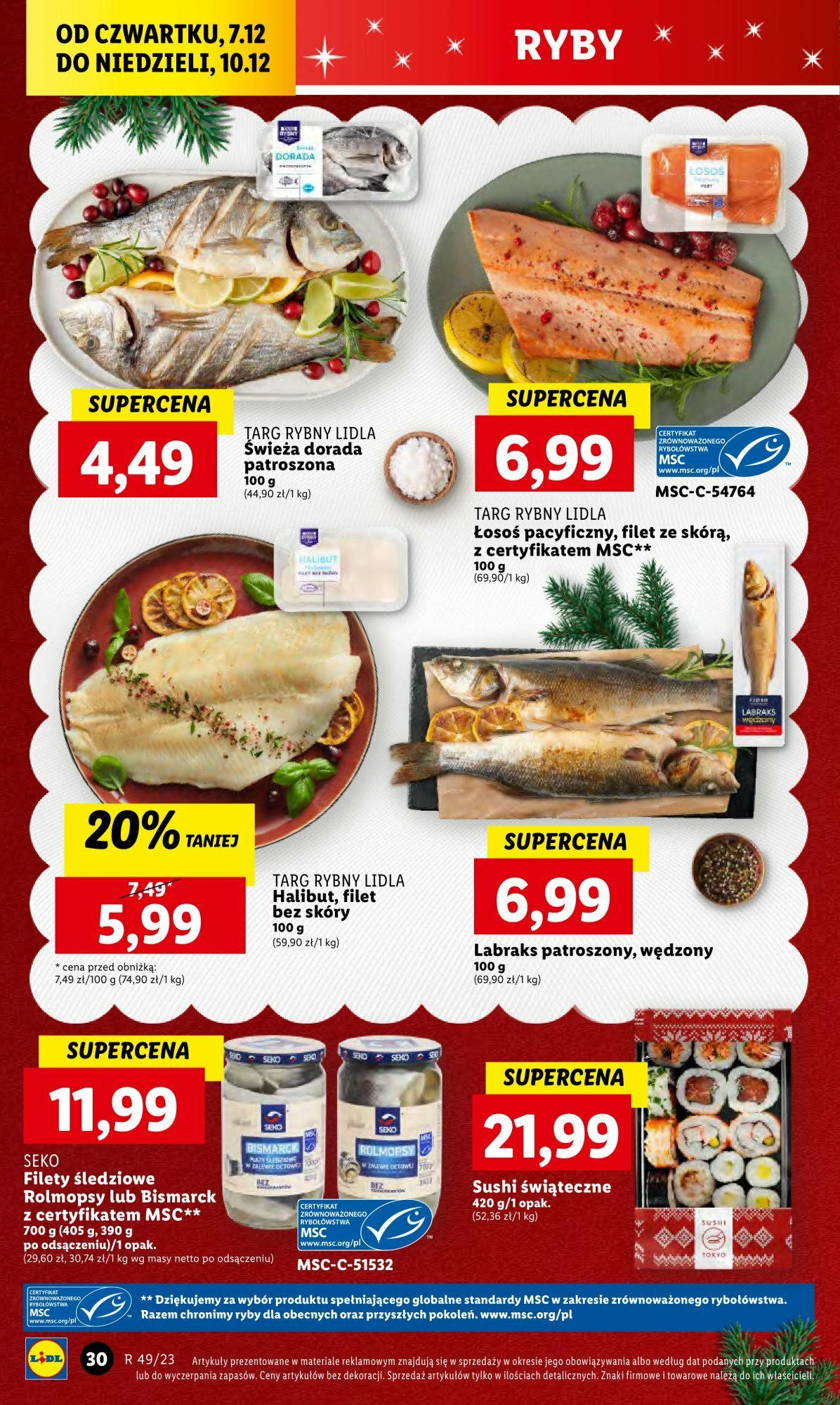 Lidl gazetka ważna od 07.12.2023 do 10.12.2023 strona 32