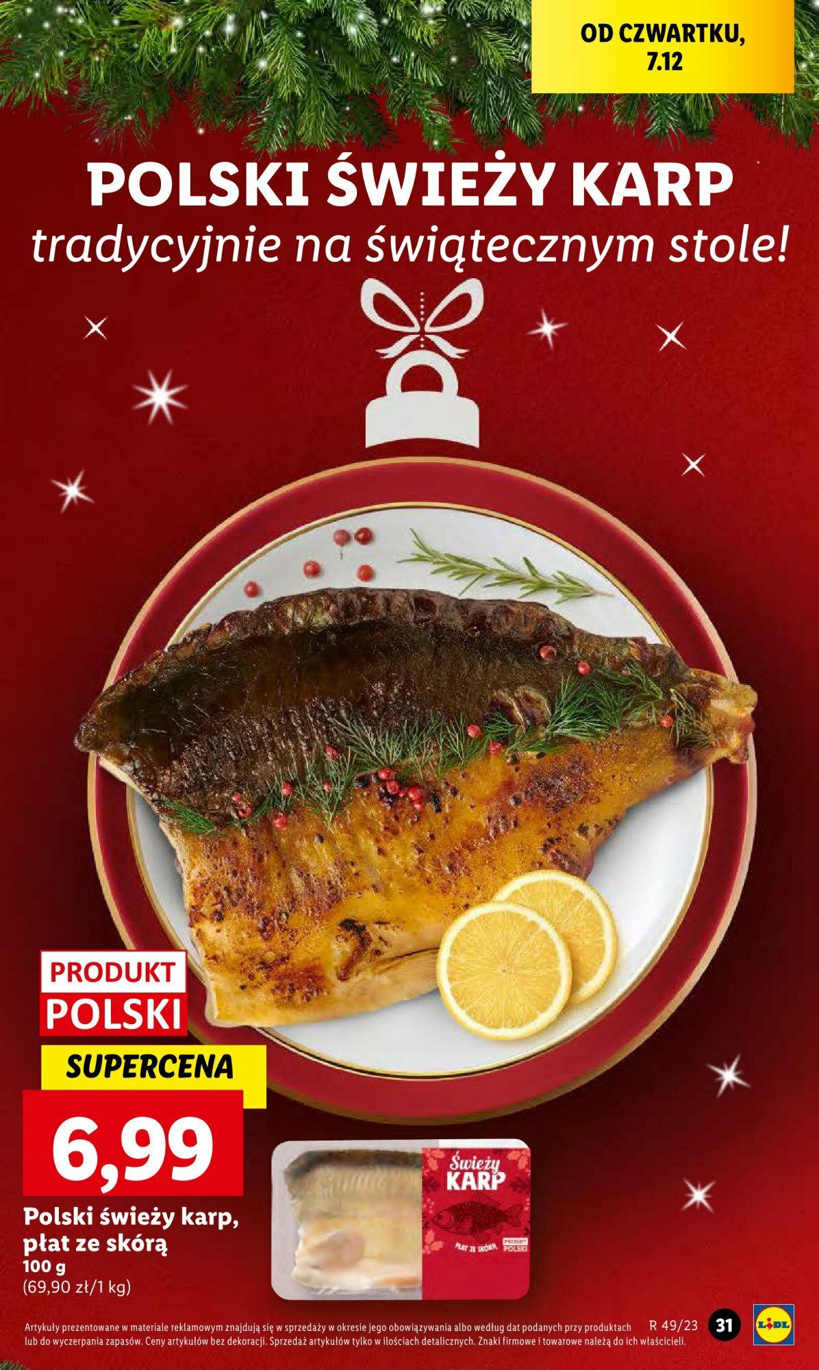Lidl gazetka ważna od 07.12.2023 do 10.12.2023 strona 33