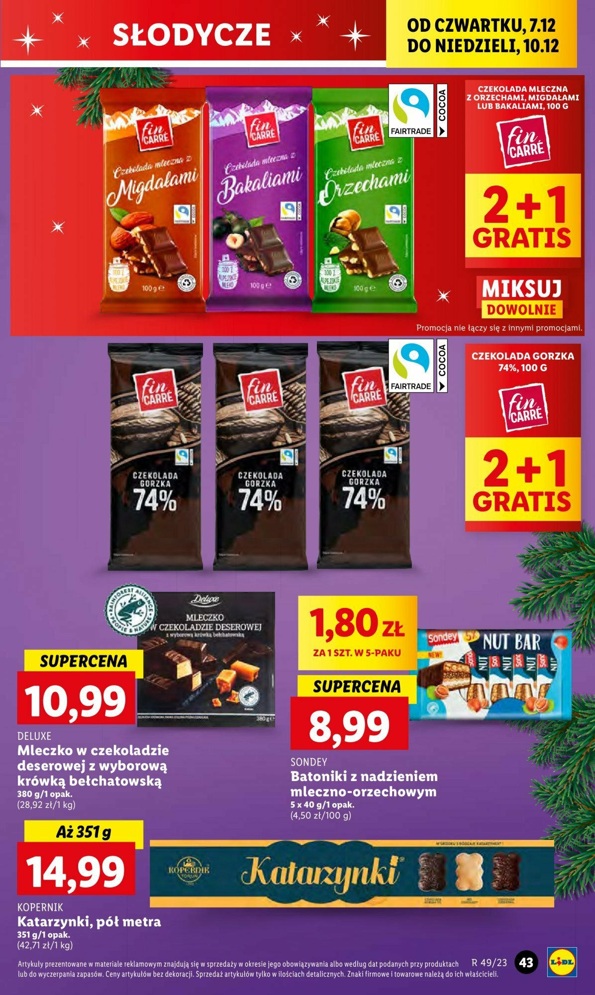 Lidl gazetka ważna od 07.12.2023 do 10.12.2023 strona 45