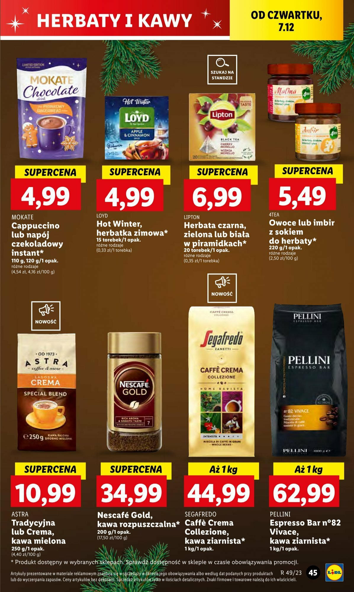 Lidl gazetka ważna od 07.12.2023 do 10.12.2023 strona 49