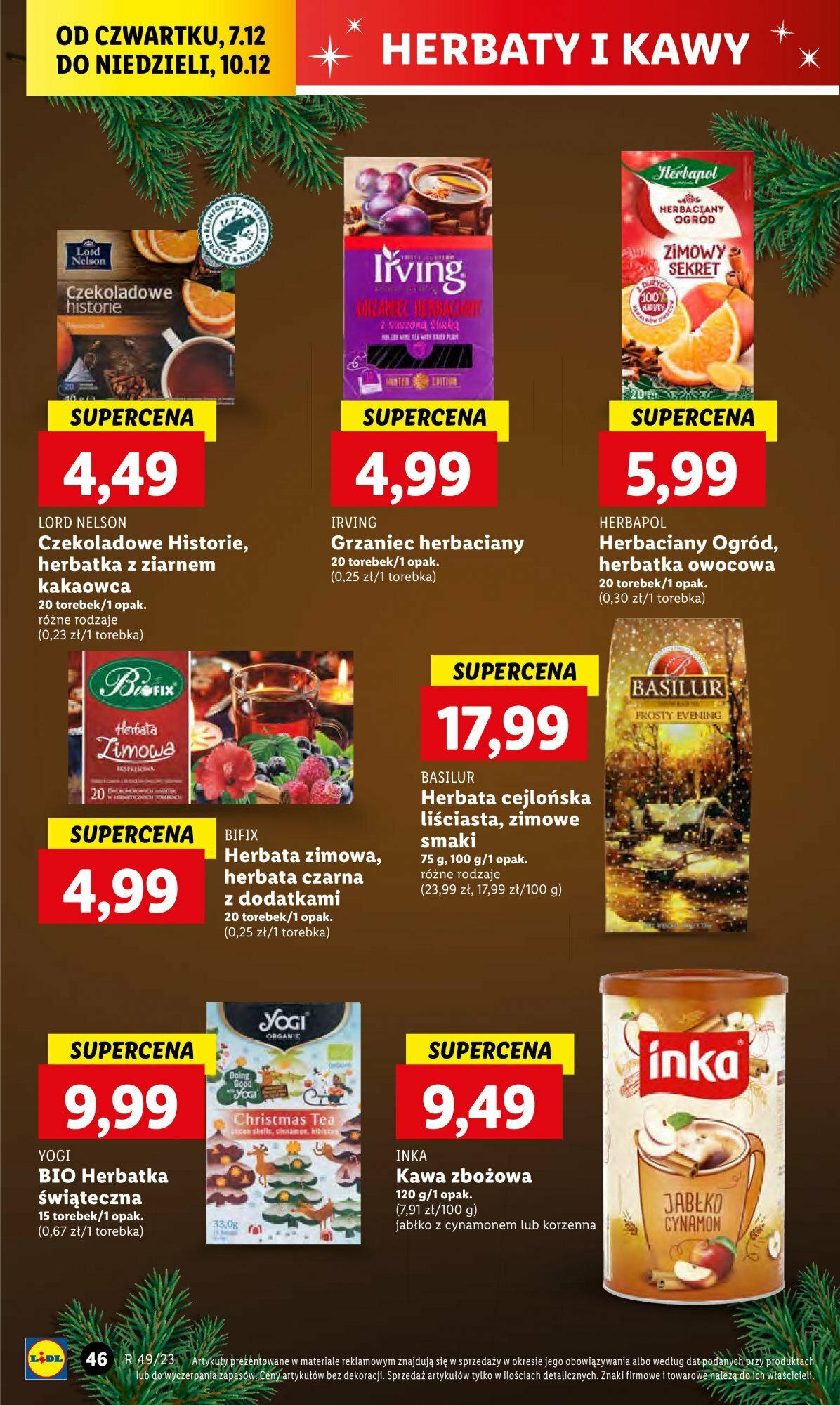 Lidl gazetka ważna od 07.12.2023 do 10.12.2023 strona 50