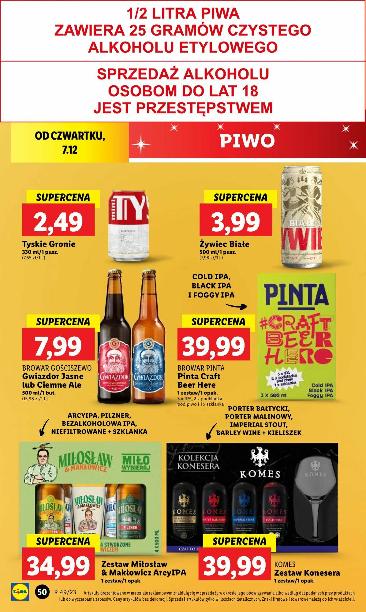 Lidl gazetka ważna od 07.12.2023 do 10.12.2023 strona 54