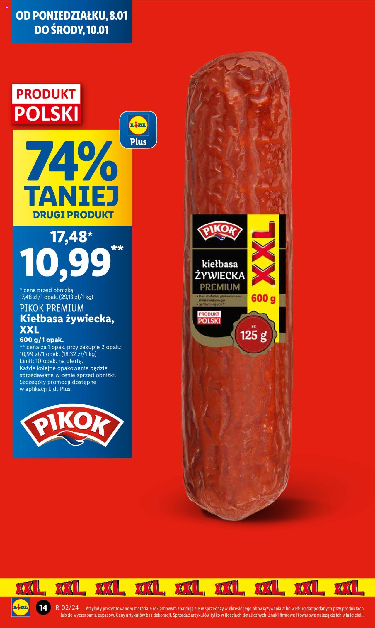 LIDL gazetka ważna od 08.01.2024 do 10.01.2024 strona 16