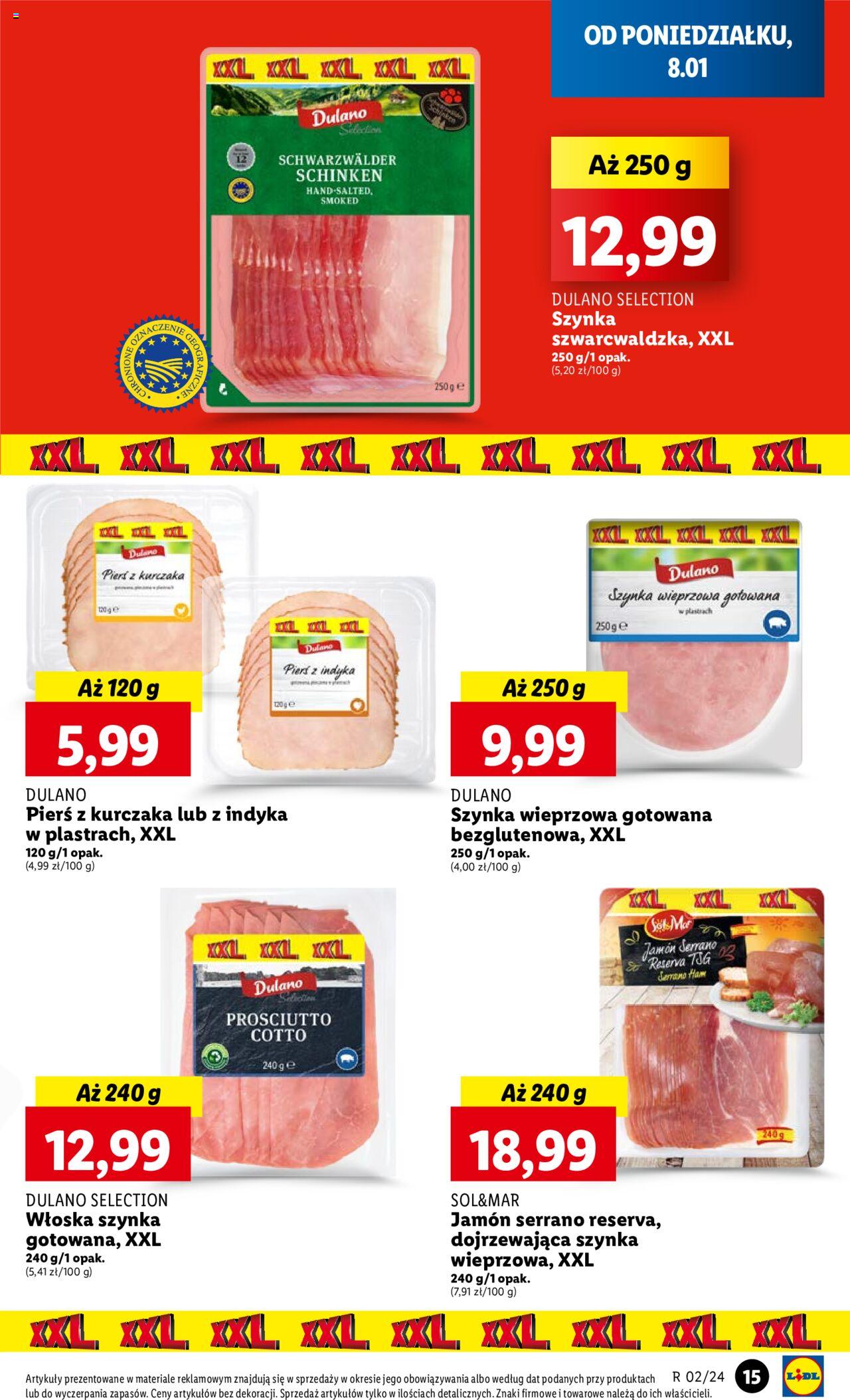 LIDL gazetka ważna od 08.01.2024 do 10.01.2024 strona 17
