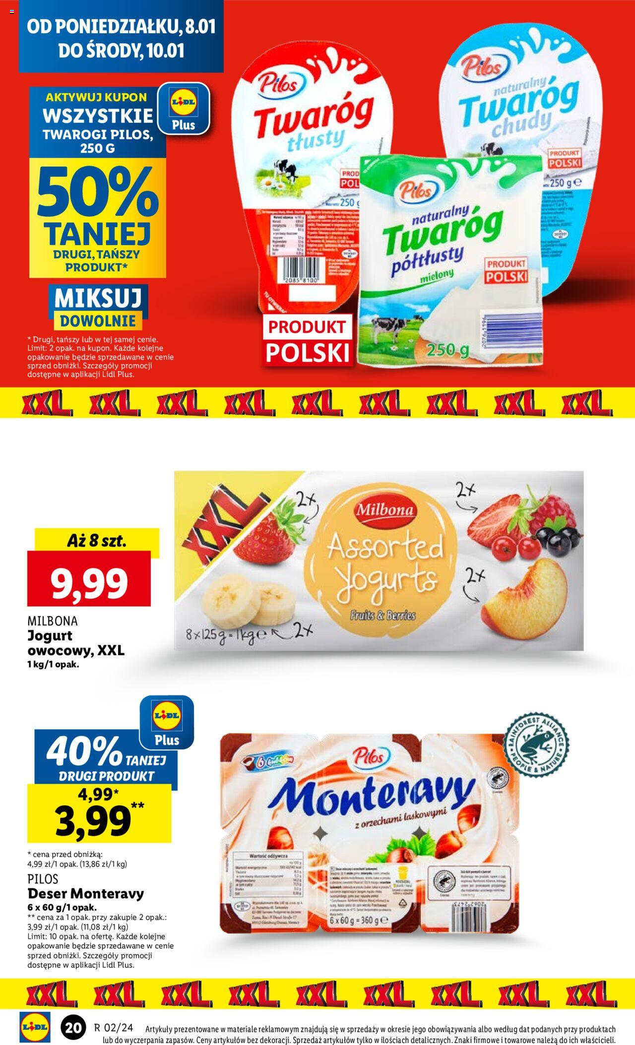 LIDL gazetka ważna od 08.01.2024 do 10.01.2024 strona 22