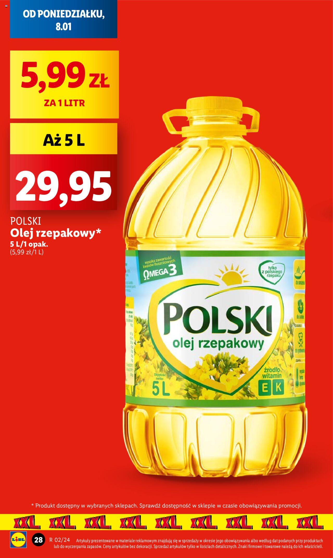 LIDL gazetka ważna od 08.01.2024 do 10.01.2024 strona 30