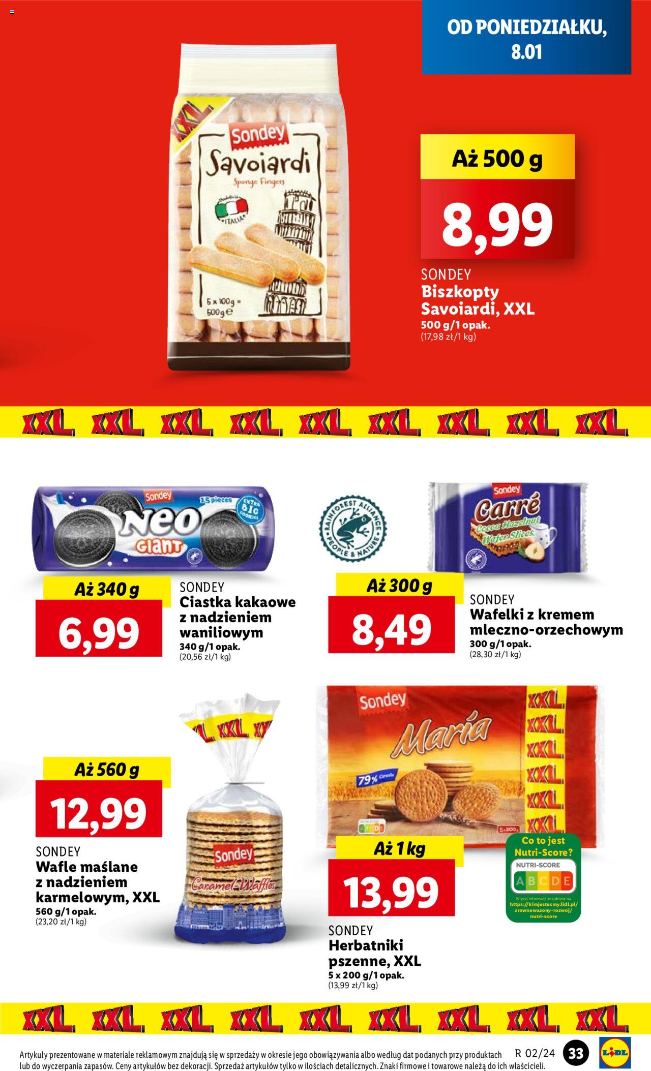 LIDL gazetka ważna od 08.01.2024 do 10.01.2024 strona 35
