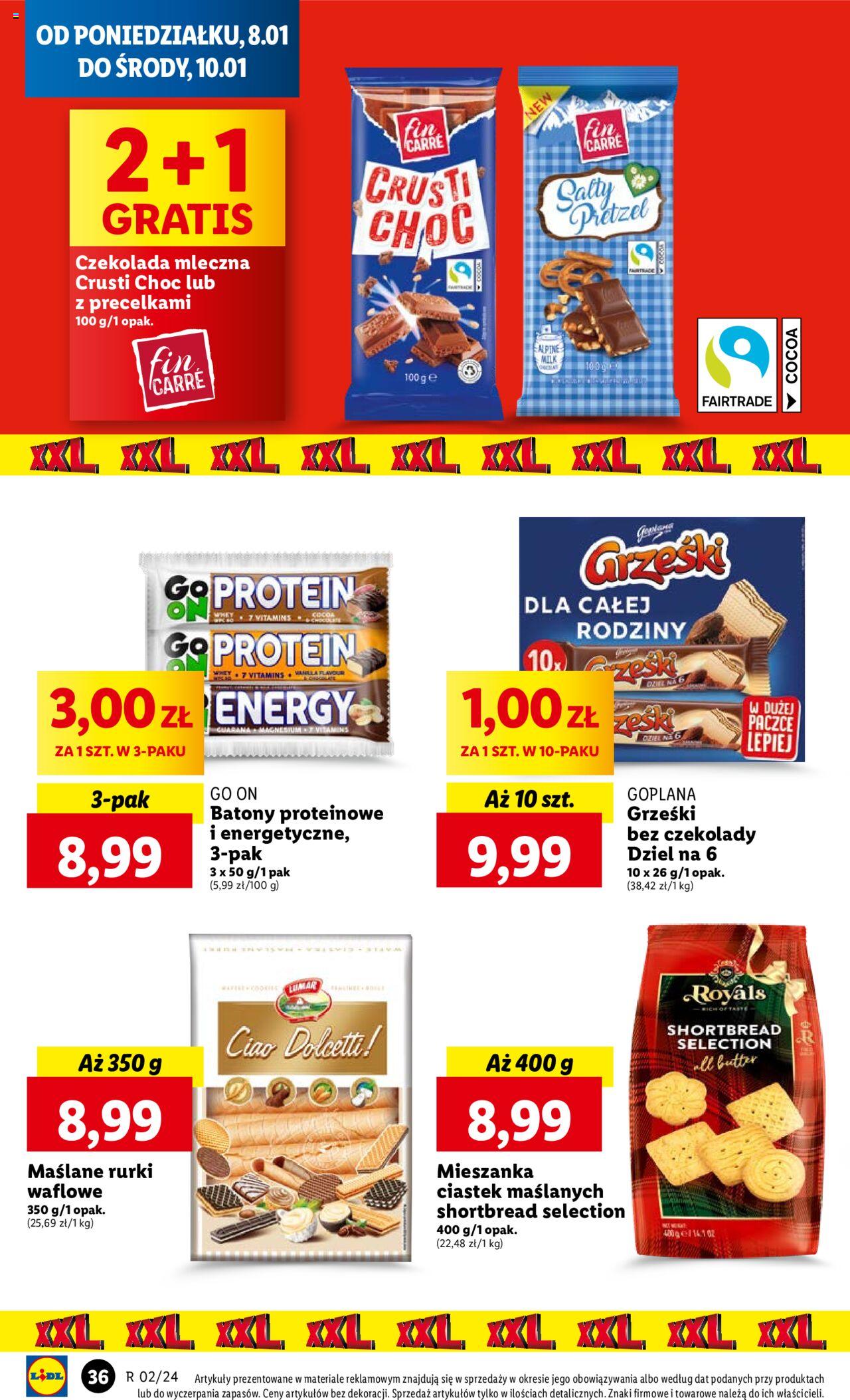 LIDL gazetka ważna od 08.01.2024 do 10.01.2024 strona 38