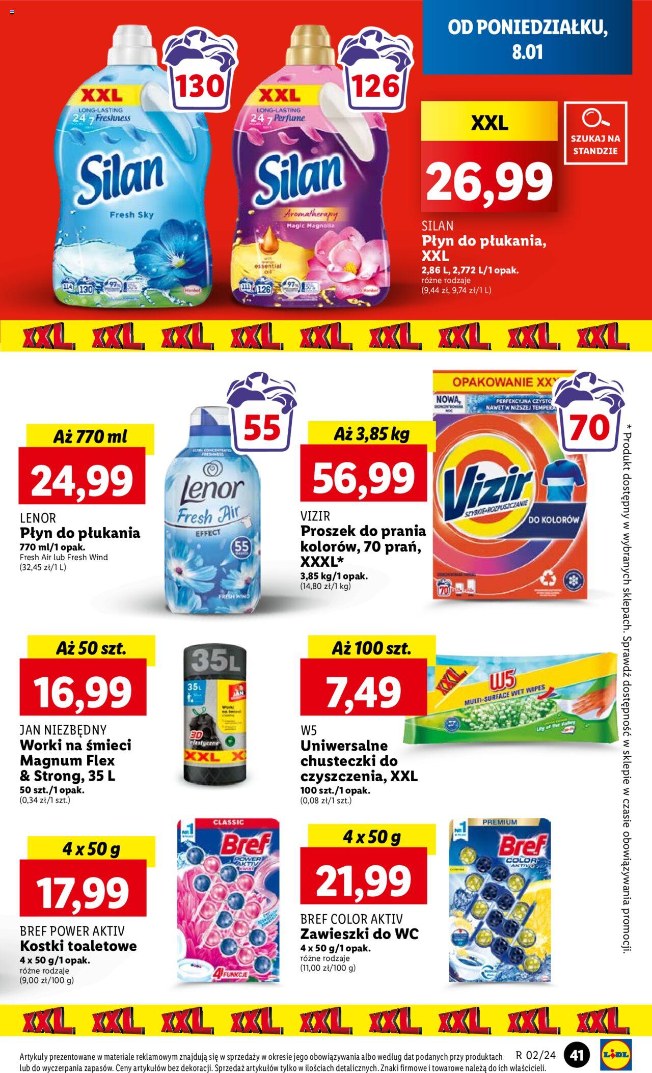 LIDL gazetka ważna od 08.01.2024 do 10.01.2024 strona 43