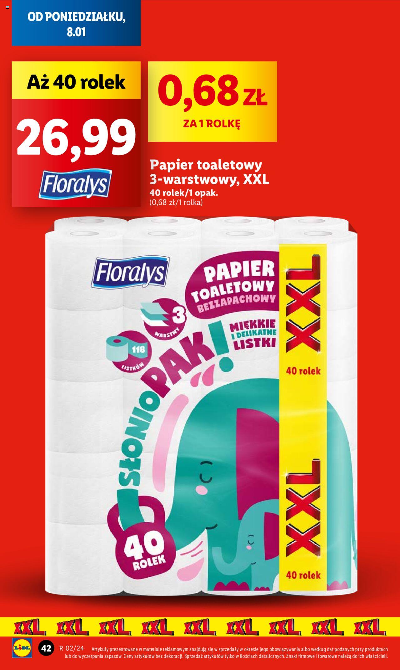 LIDL gazetka ważna od 08.01.2024 do 10.01.2024 strona 44