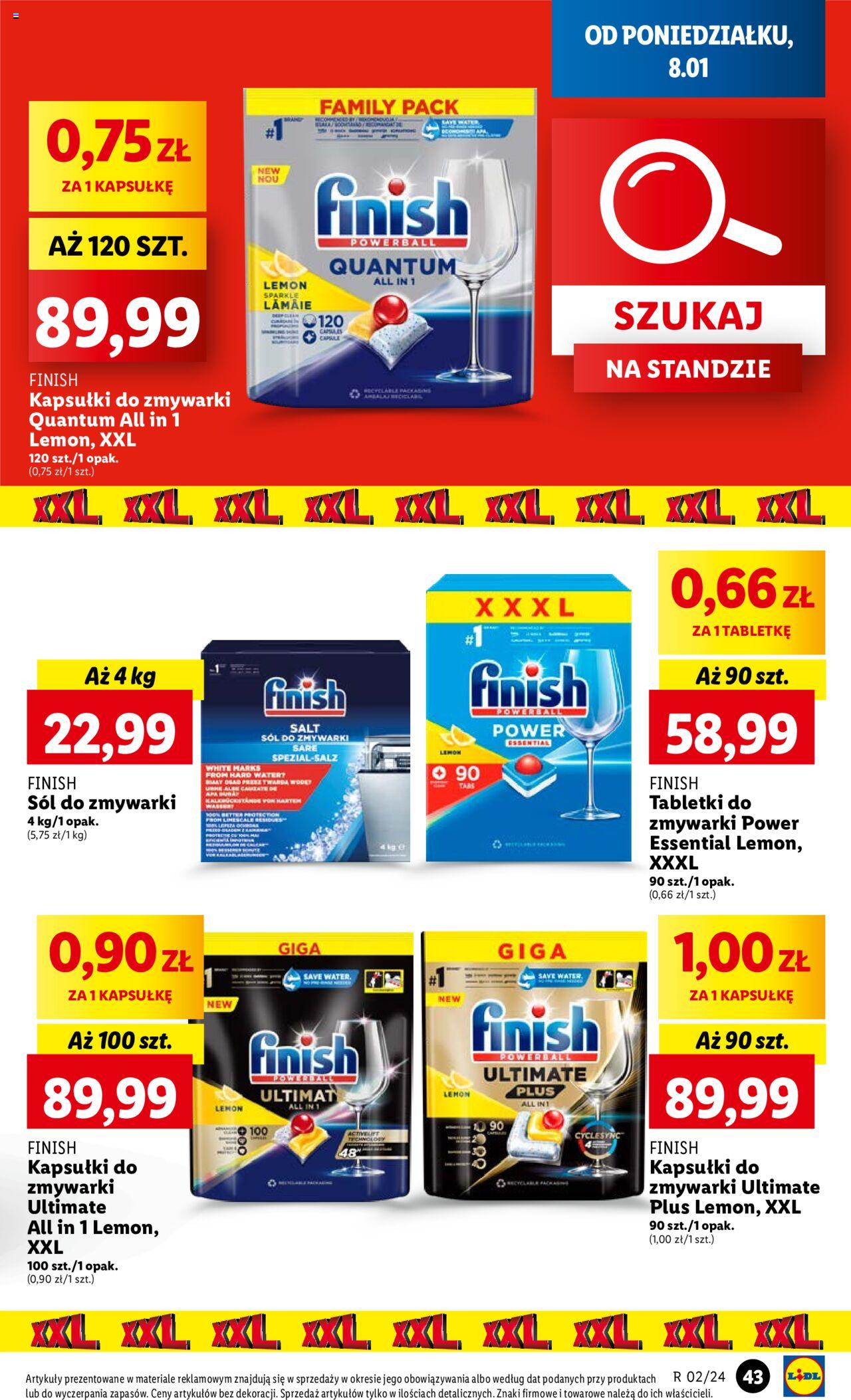 LIDL gazetka ważna od 08.01.2024 do 10.01.2024 strona 45