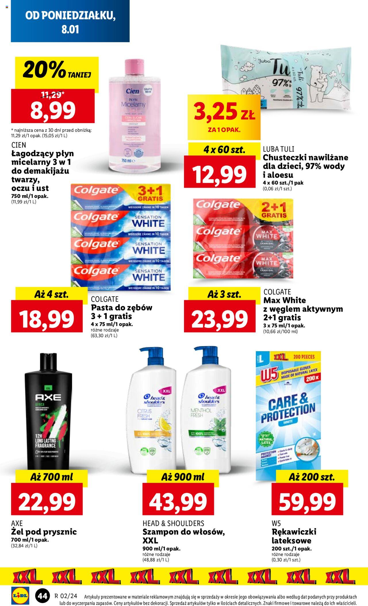 LIDL gazetka ważna od 08.01.2024 do 10.01.2024 strona 46
