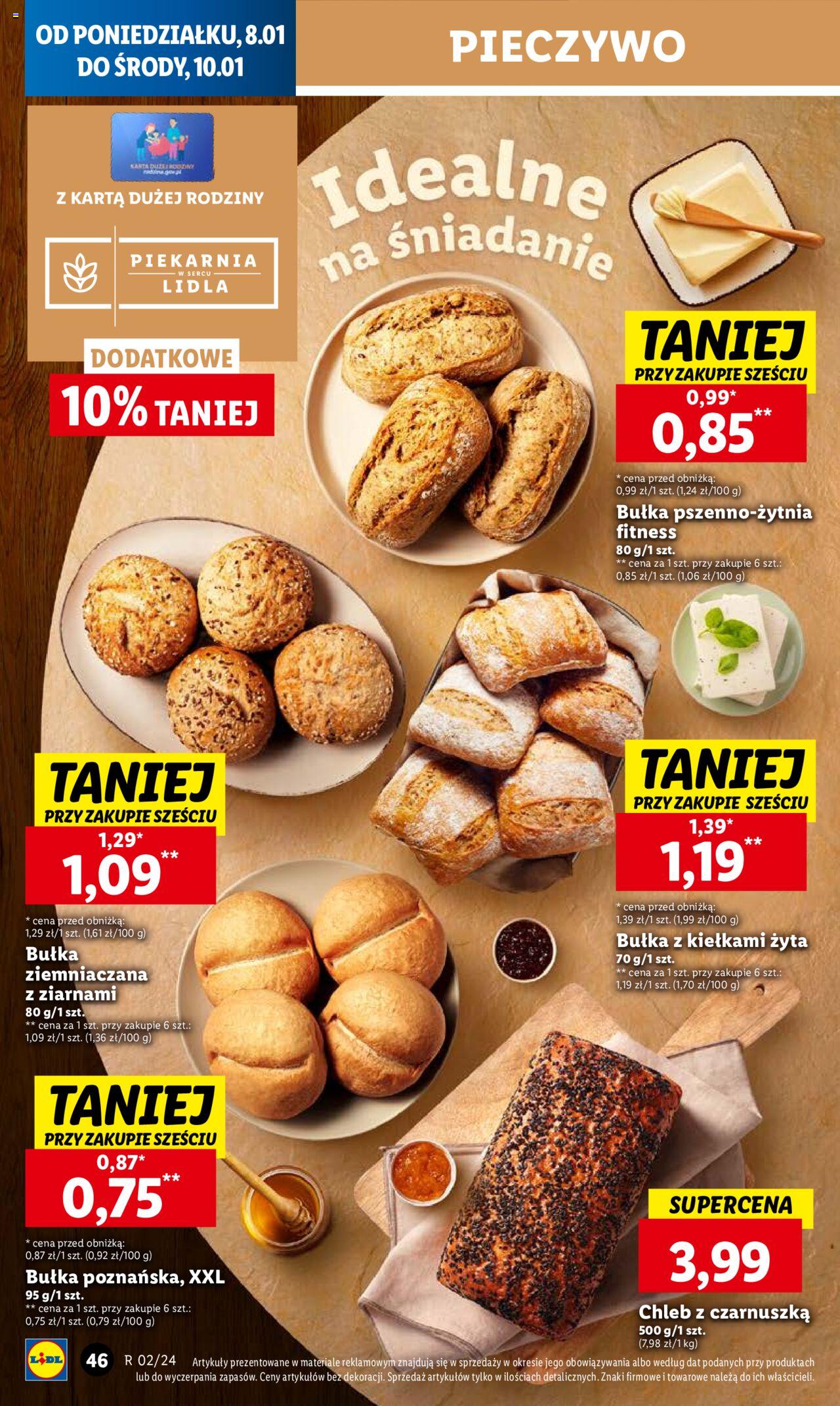 LIDL gazetka ważna od 08.01.2024 do 10.01.2024 strona 48