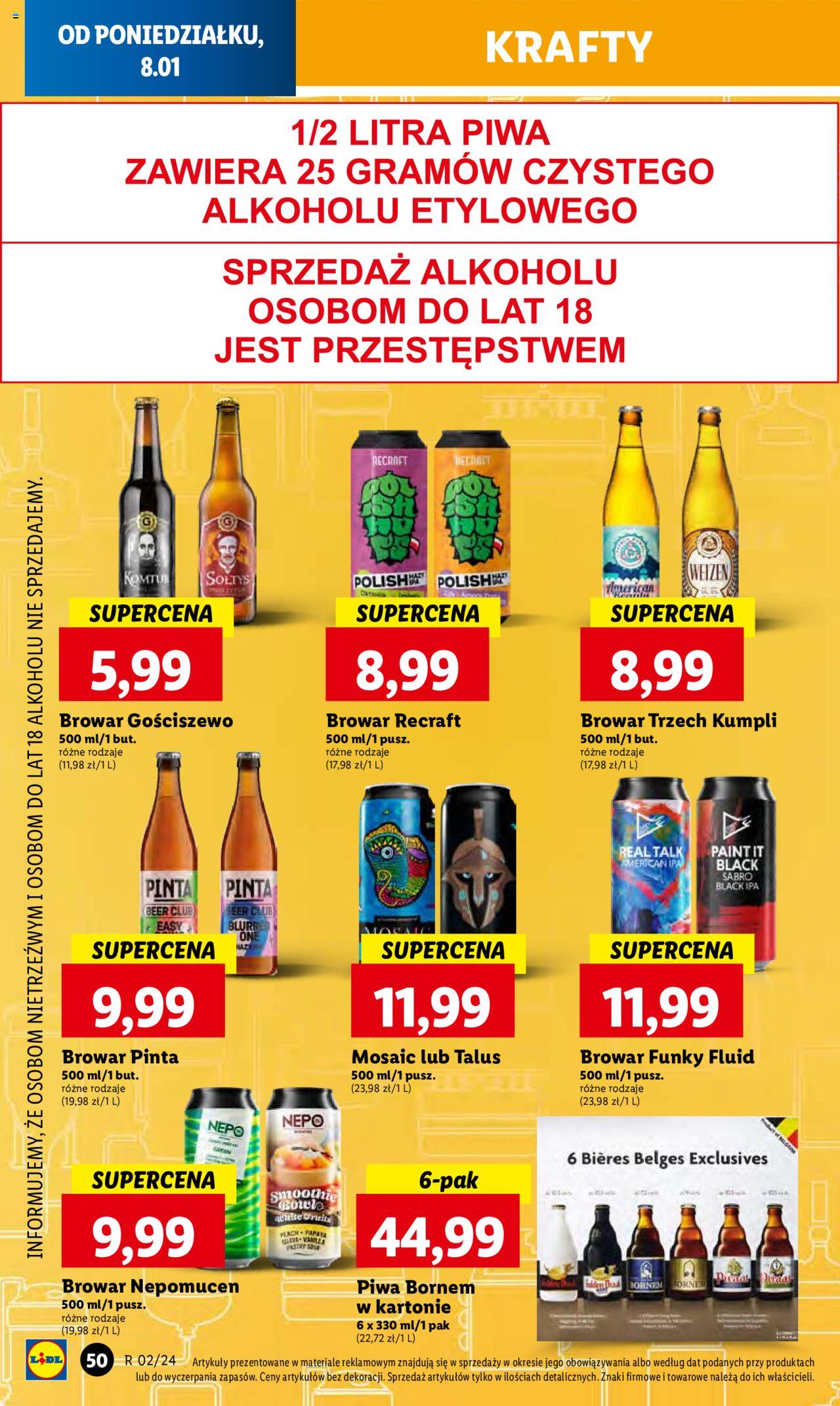 LIDL gazetka ważna od 08.01.2024 do 10.01.2024 strona 52