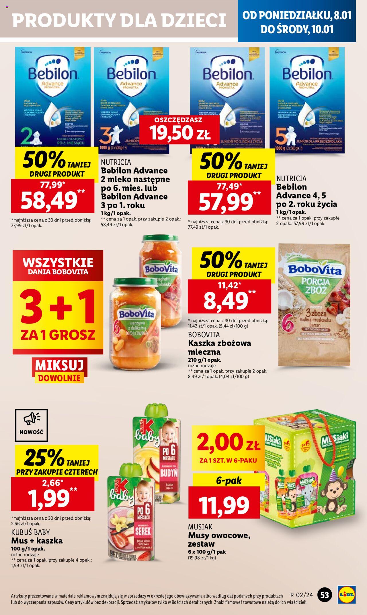 LIDL gazetka ważna od 08.01.2024 do 10.01.2024 strona 57