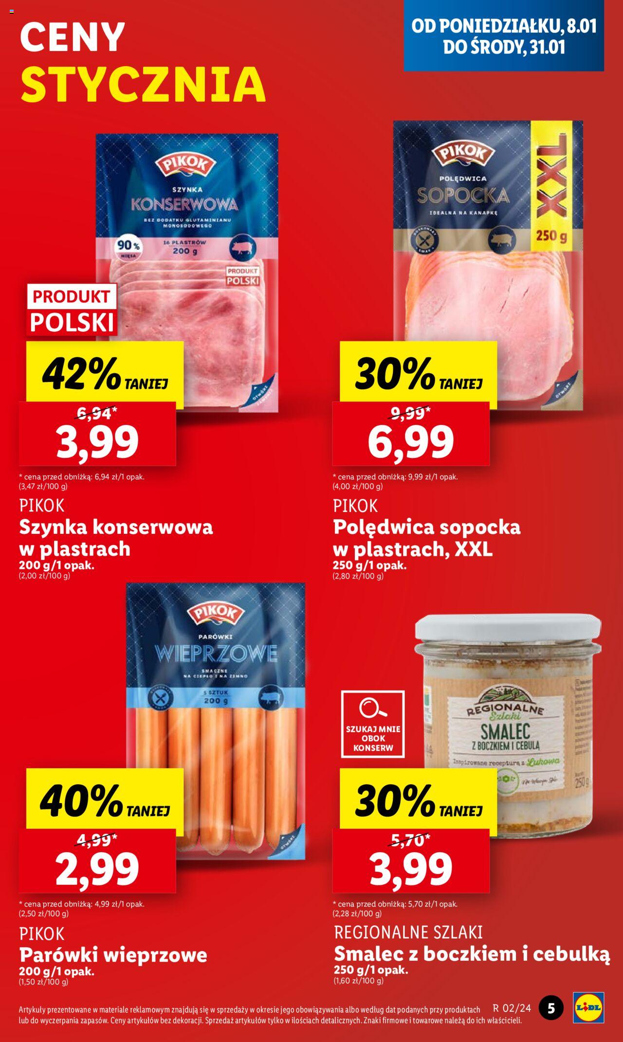LIDL gazetka ważna od 08.01.2024 do 10.01.2024 strona 7
