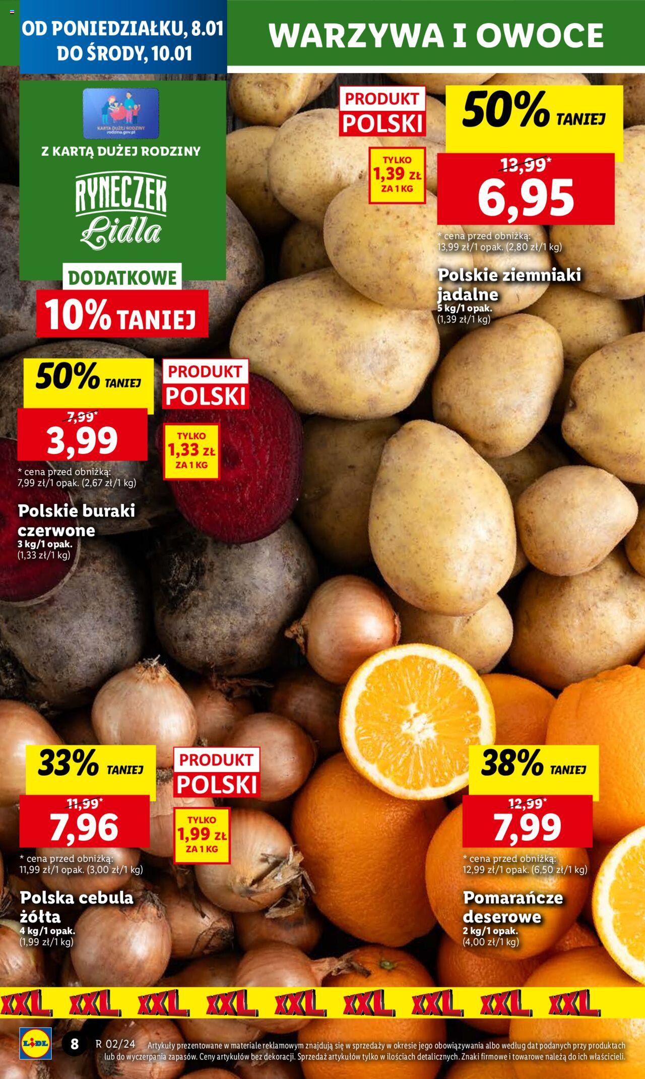 LIDL gazetka ważna od 08.01.2024 do 10.01.2024 strona 10