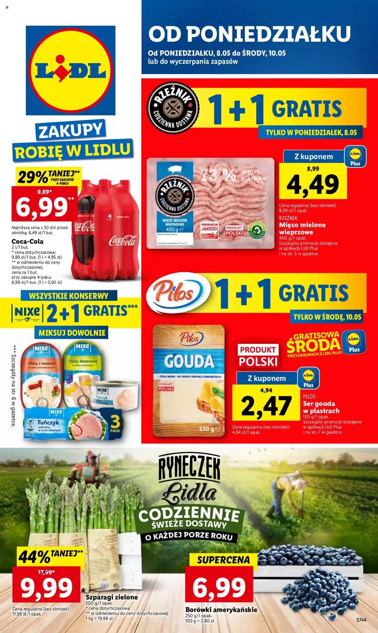 LIDL gazetka ważna od 08.05.2023 do 10.05.2023 strona 1