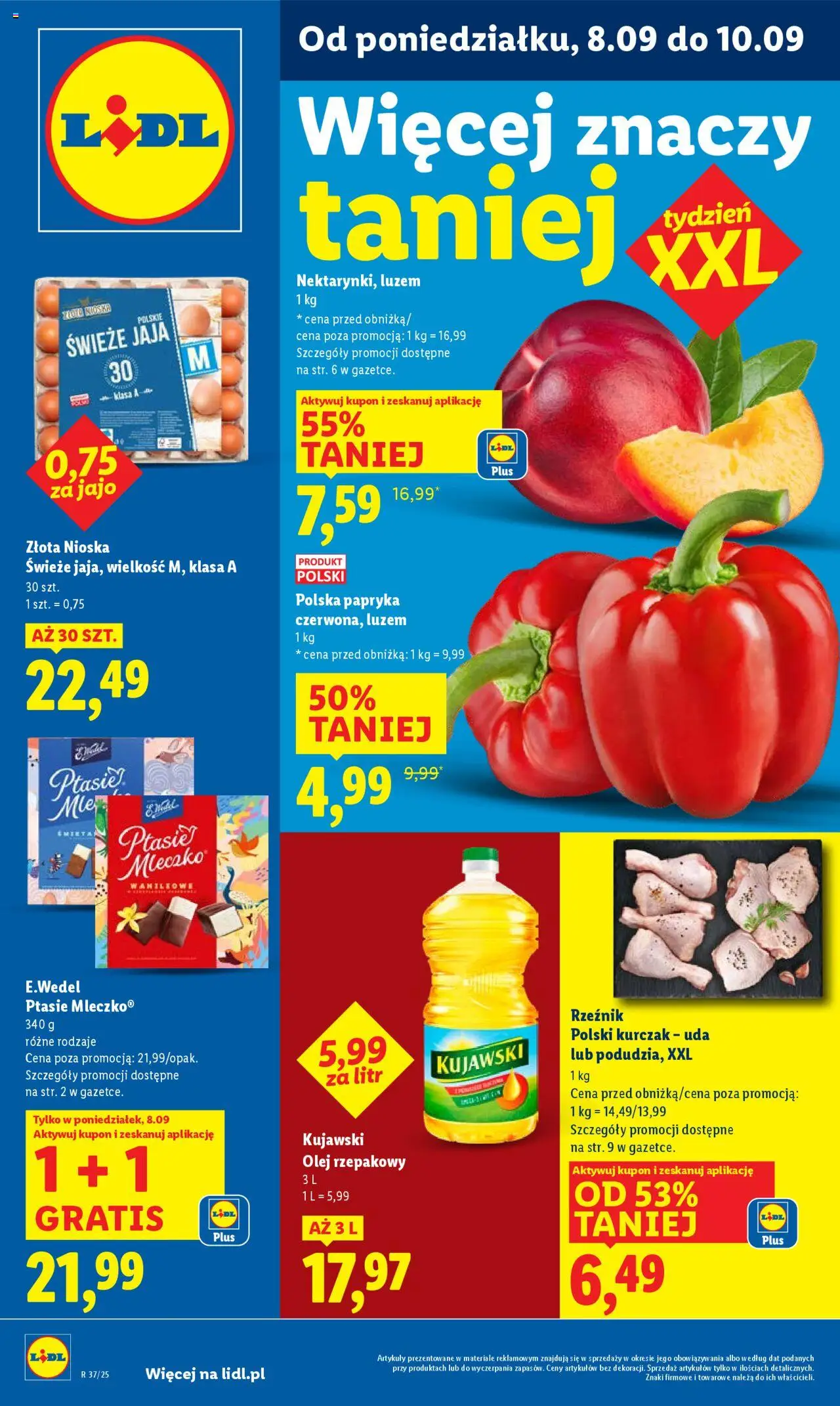 LIDL gazetka ważna od 08.09.2025 do 10.09.2025 strona 1
