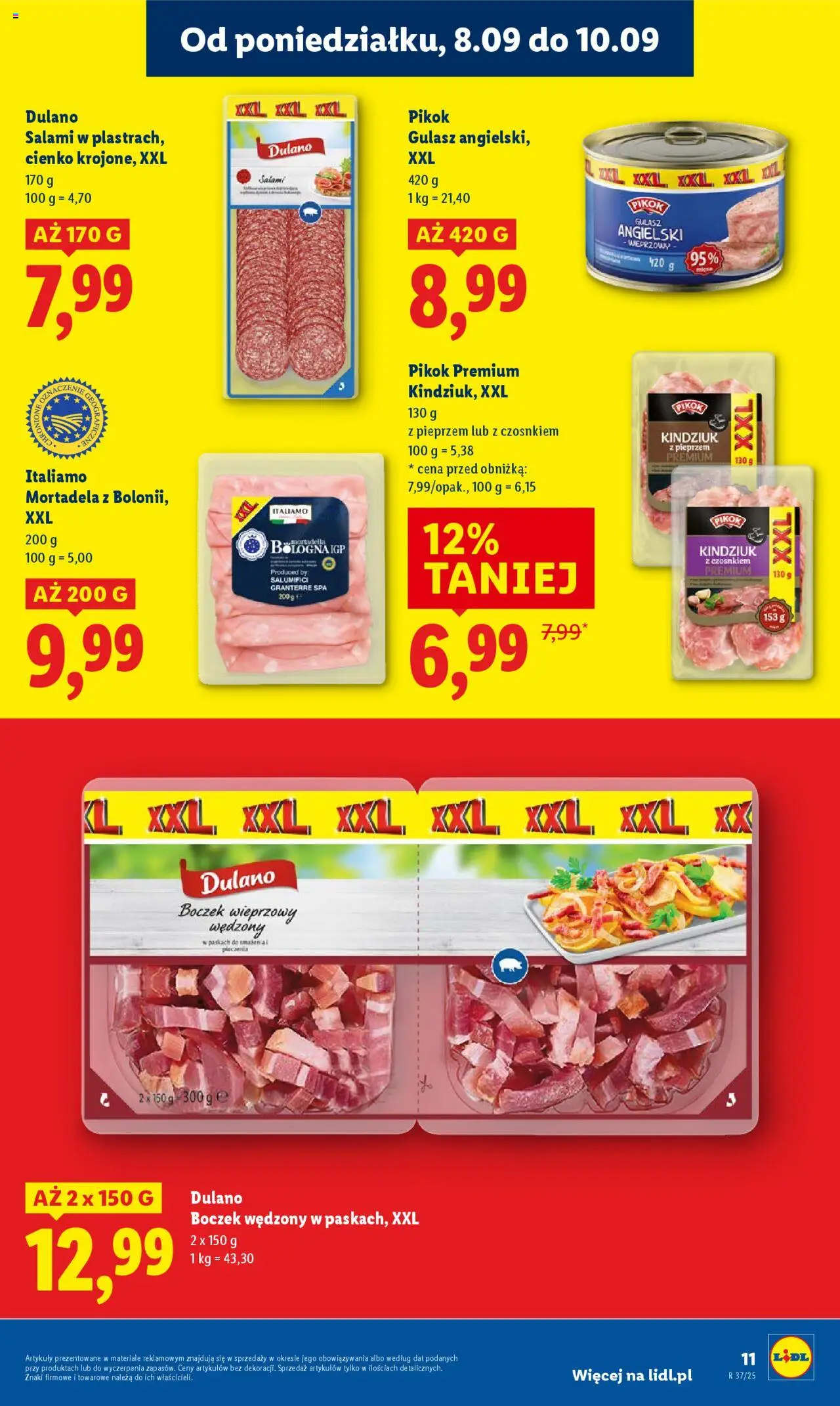 LIDL gazetka ważna od 08.09.2025 do 10.09.2025 strona 12