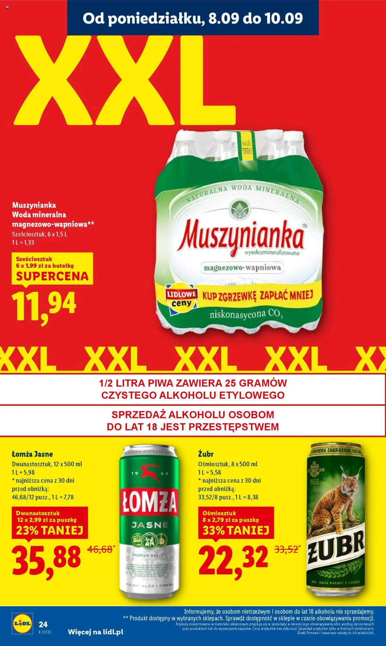 LIDL gazetka ważna od 08.09.2025 do 10.09.2025 strona 25