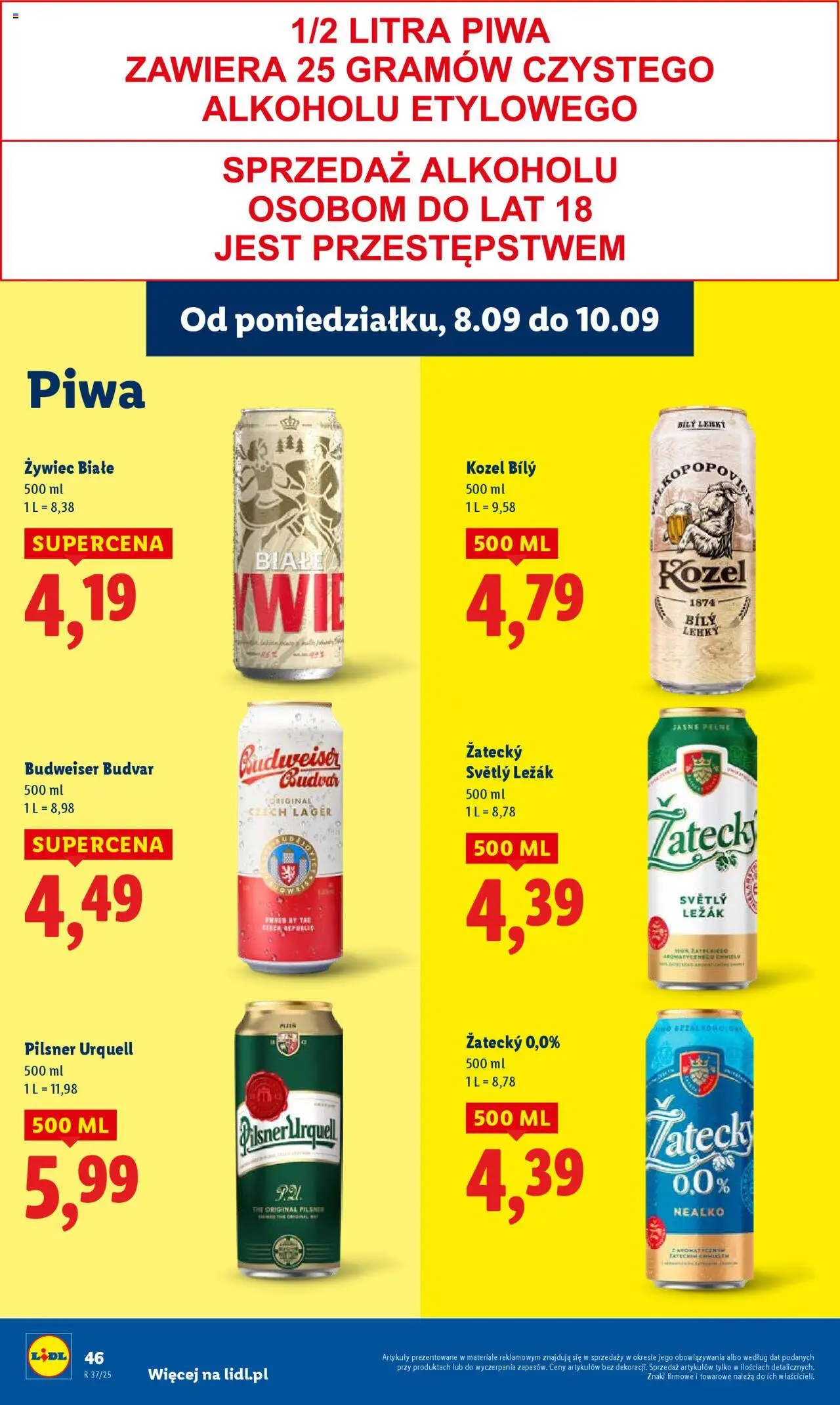 LIDL gazetka ważna od 08.09.2025 do 10.09.2025 strona 49