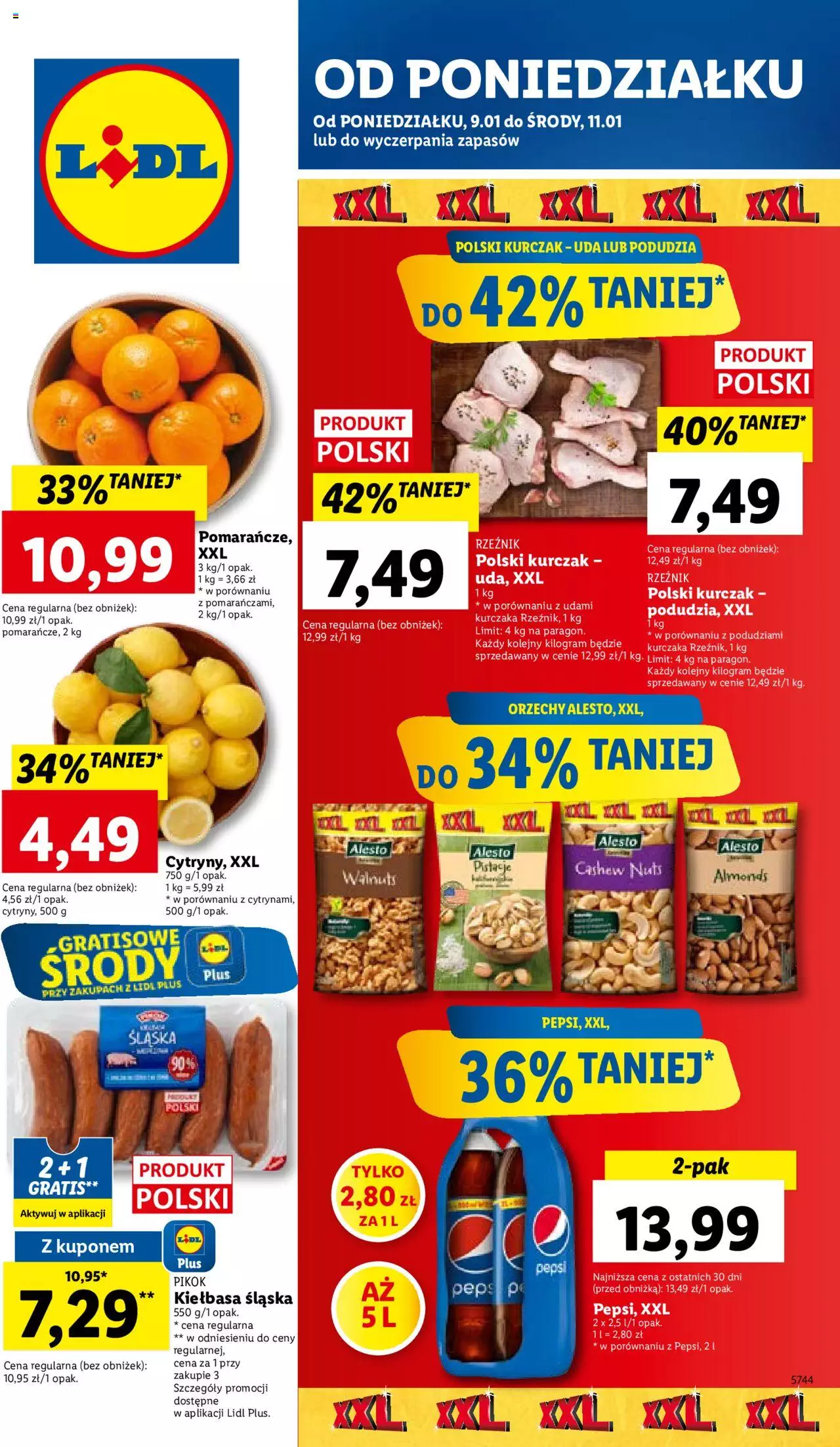 Lidl gazetka ważna od 09.01.2023 do 11.01.2023 strona 1