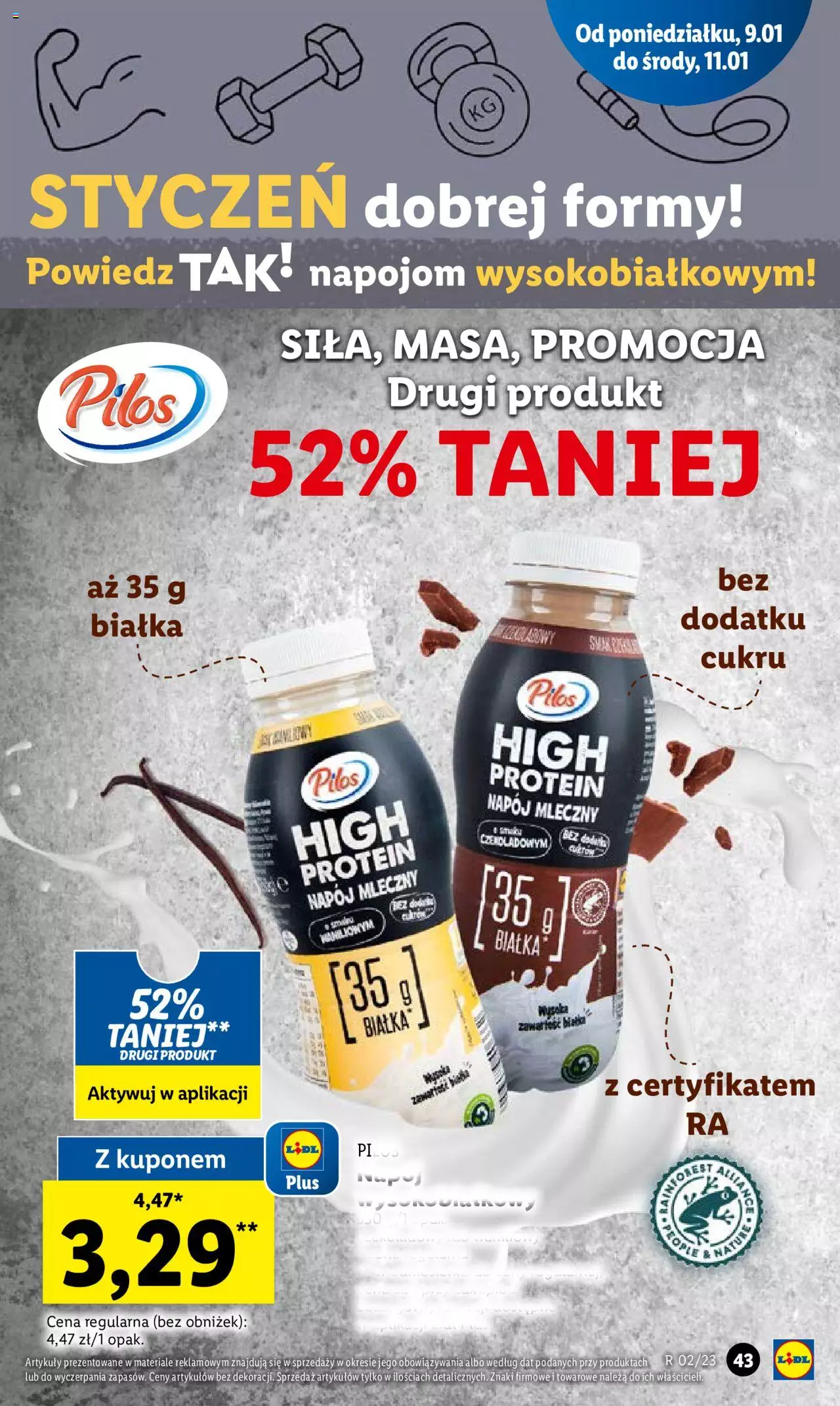 Lidl gazetka ważna od 09.01.2023 do 11.01.2023 strona 47