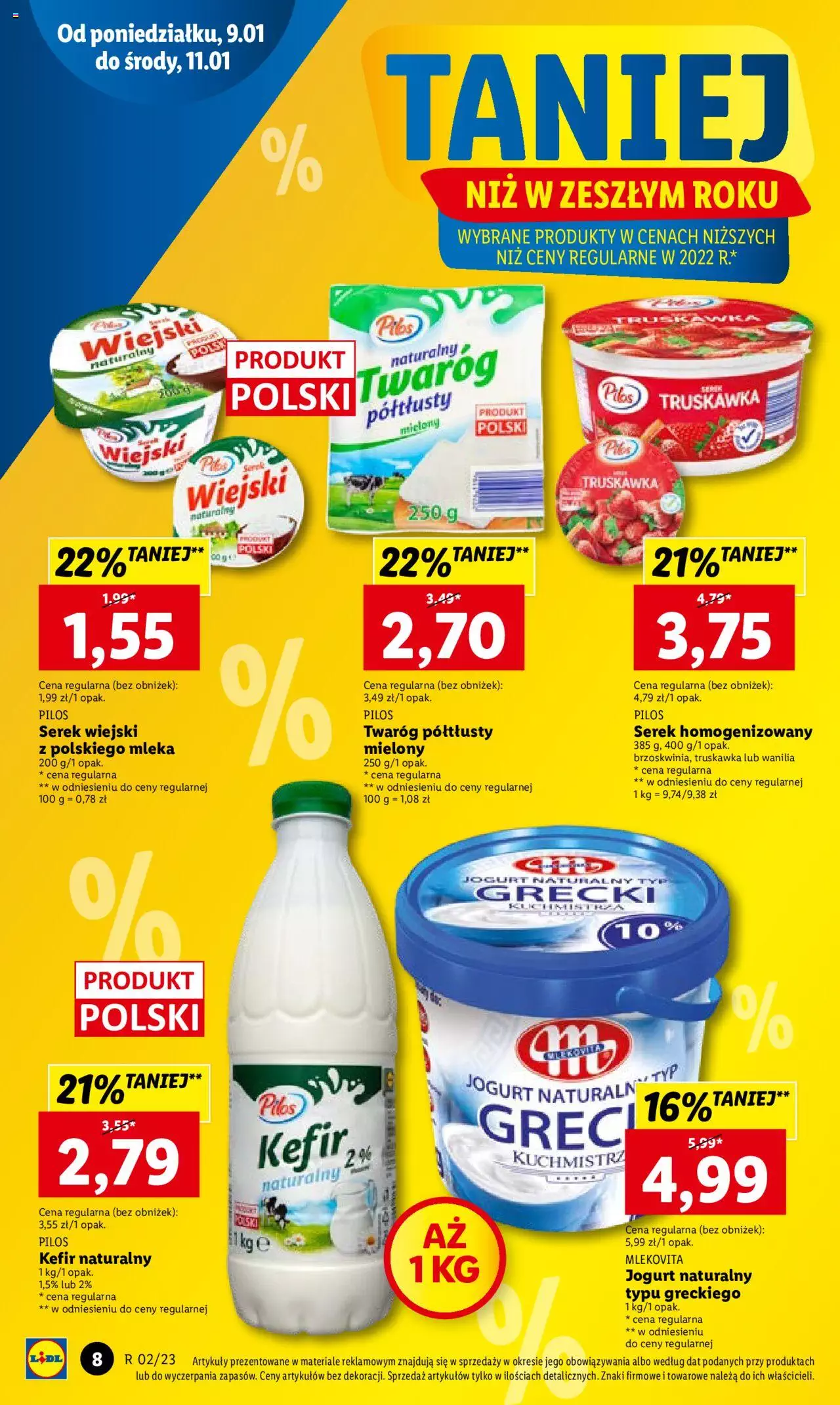 Lidl gazetka ważna od 09.01.2023 do 11.01.2023 strona 8