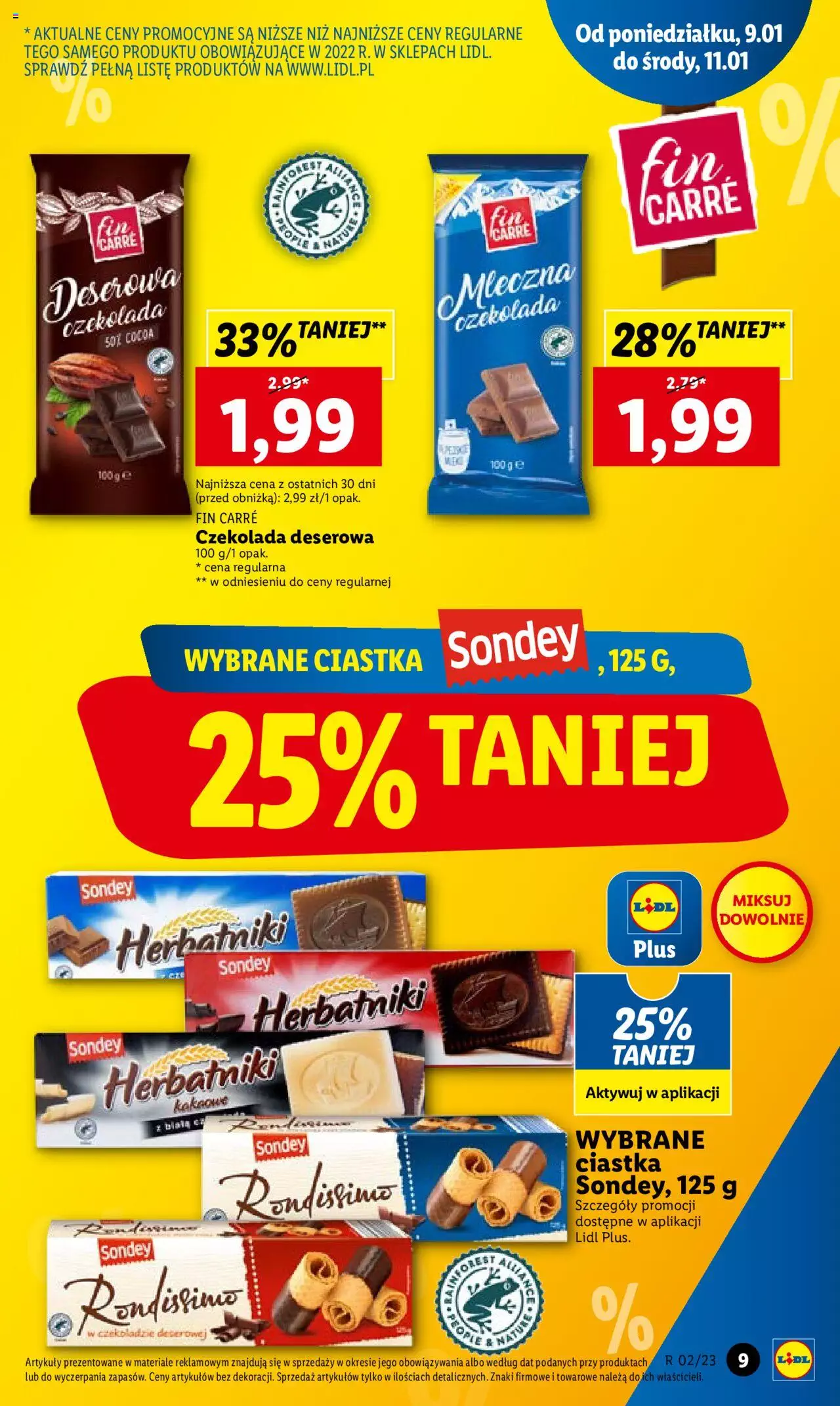 Lidl gazetka ważna od 09.01.2023 do 11.01.2023 strona 9