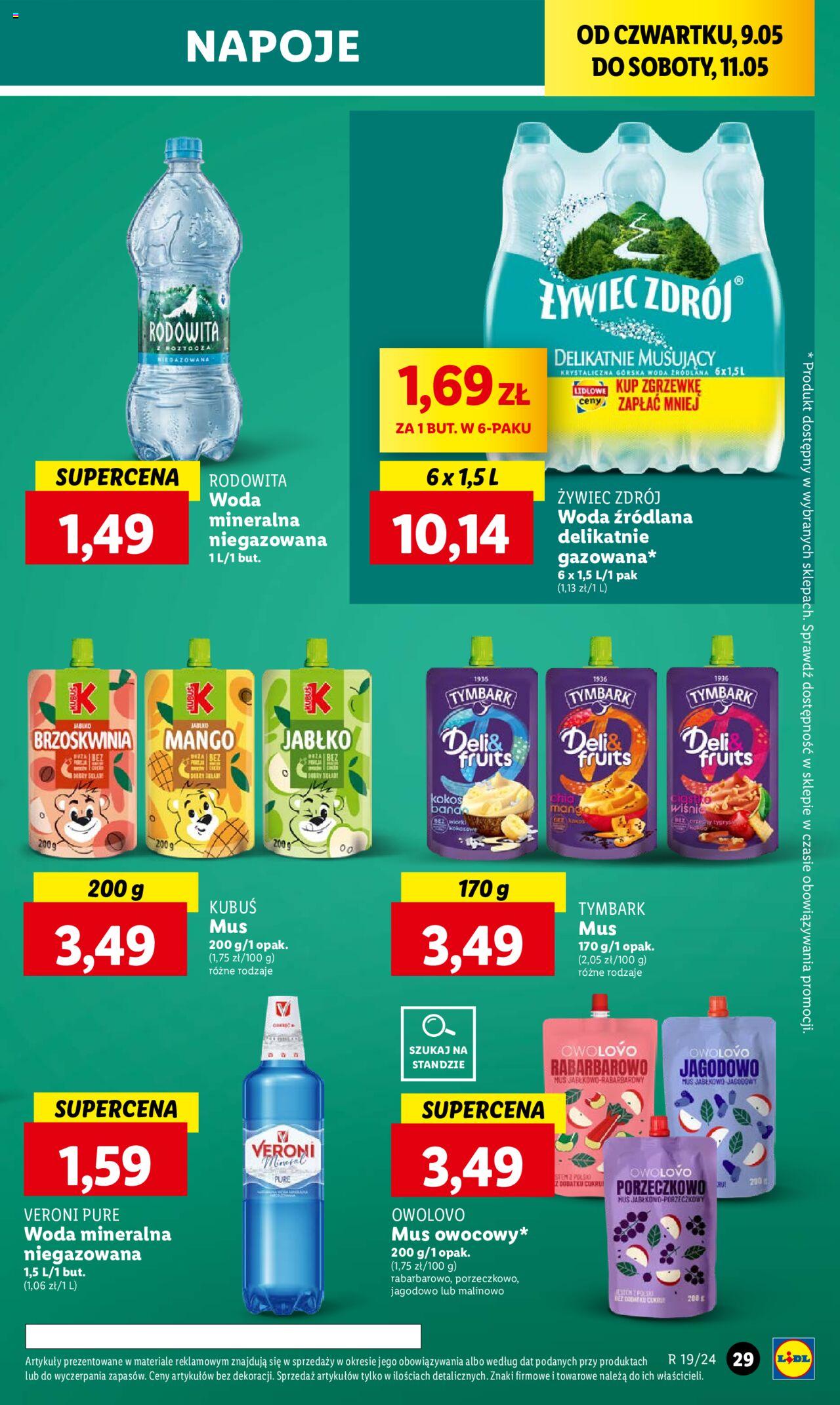 LIDL gazetka ważna od 09.05.2024 do 11.05.2024 strona 34