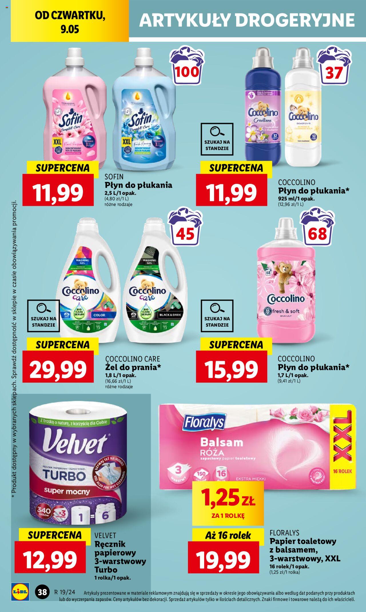 LIDL gazetka ważna od 09.05.2024 do 11.05.2024 strona 45