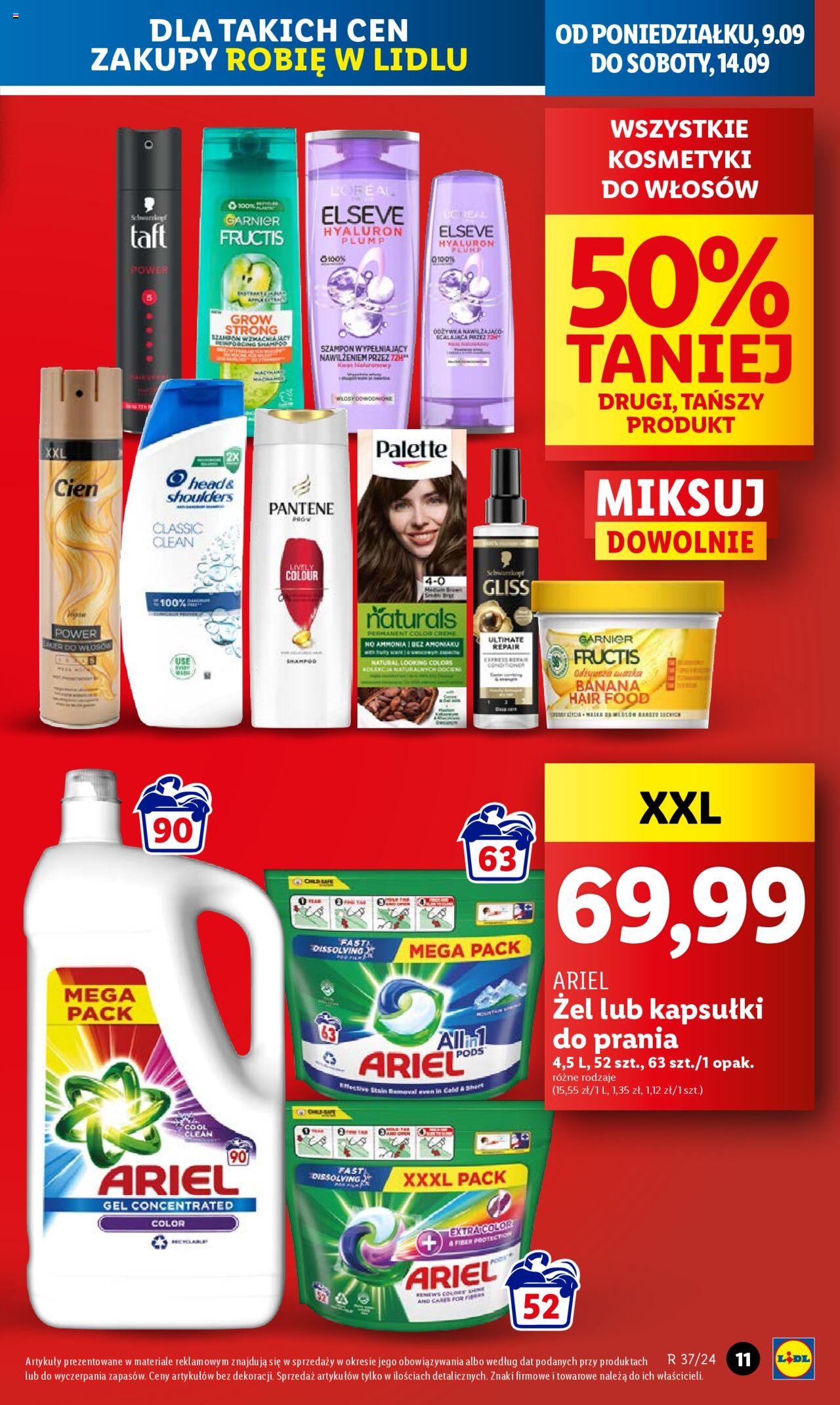 LIDL gazetka ważna od 09.09.2024 do 11.09.2024 strona 11