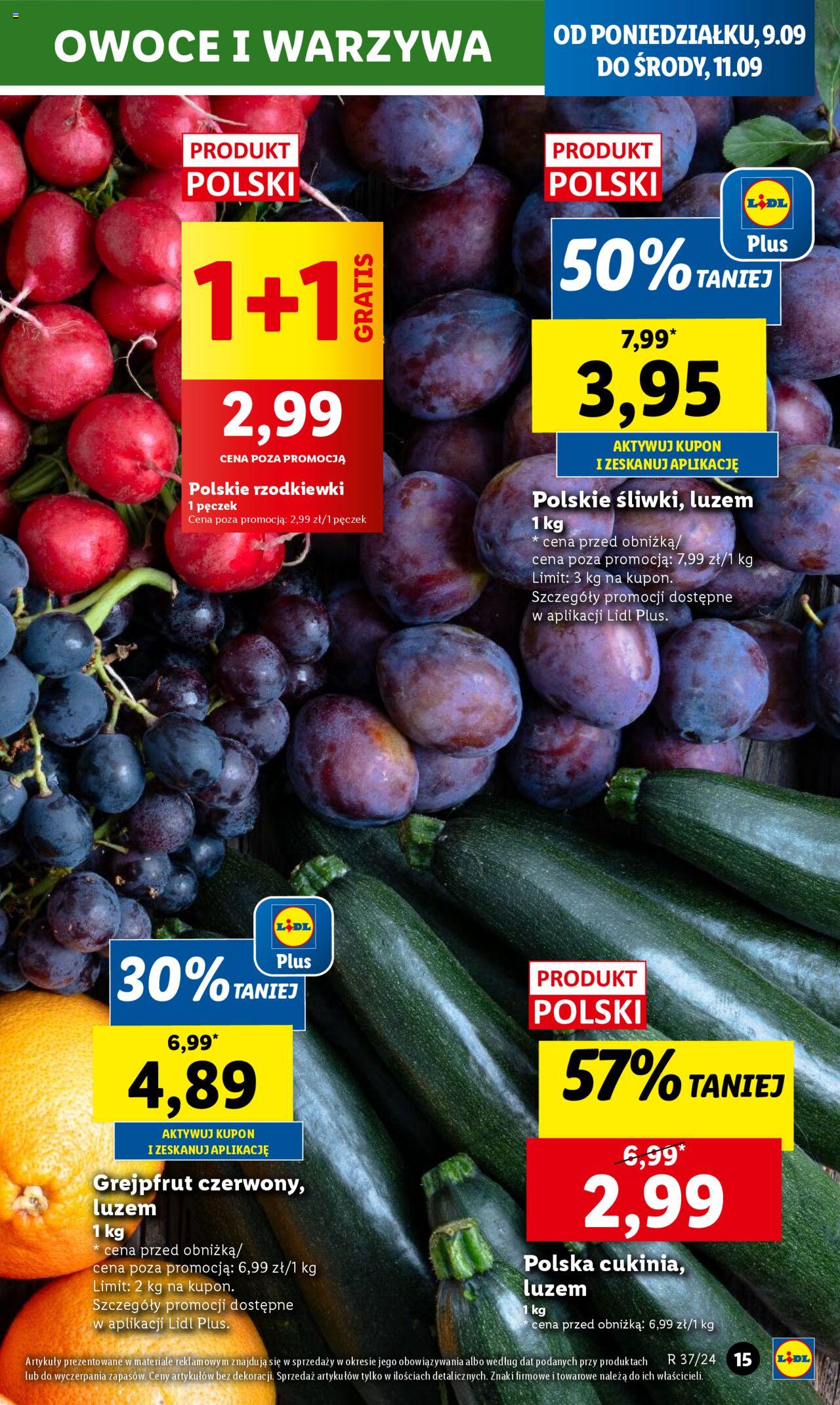 LIDL gazetka ważna od 09.09.2024 do 11.09.2024 strona 12