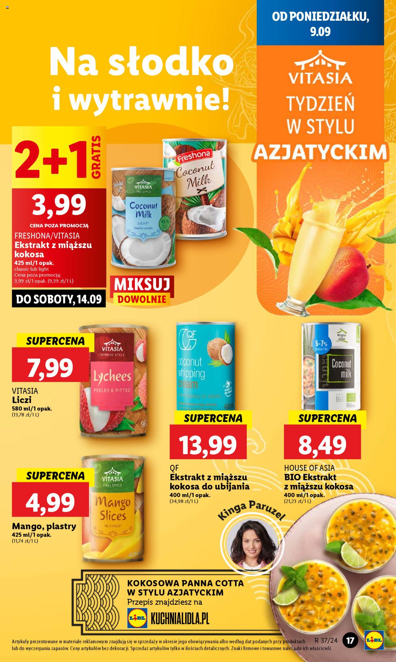 LIDL gazetka ważna od 09.09.2024 do 11.09.2024 strona 14