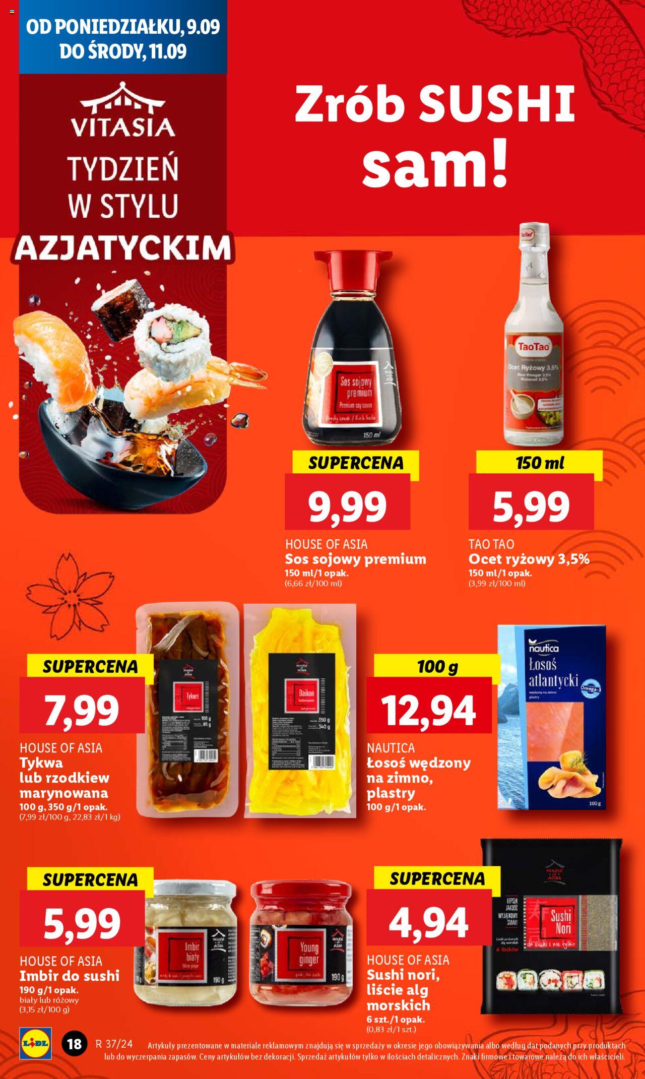 LIDL gazetka ważna od 09.09.2024 do 11.09.2024 strona 15