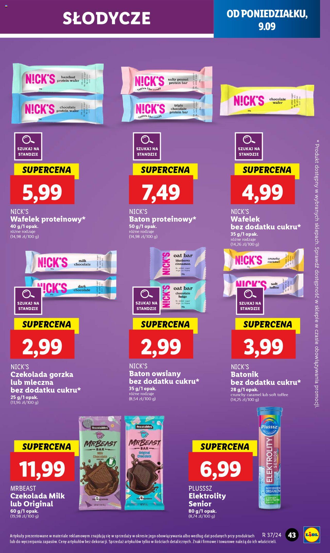 LIDL gazetka ważna od 09.09.2024 do 11.09.2024 strona 41
