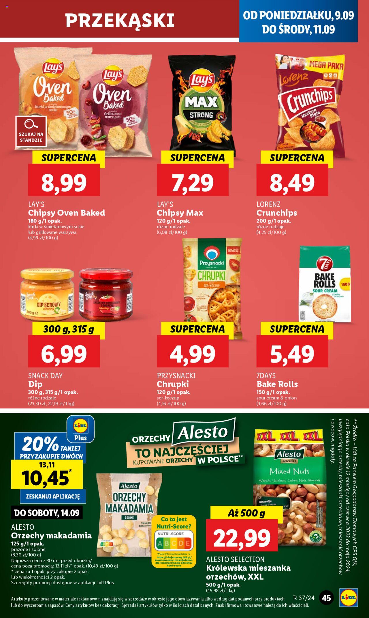 LIDL gazetka ważna od 09.09.2024 do 11.09.2024 strona 43