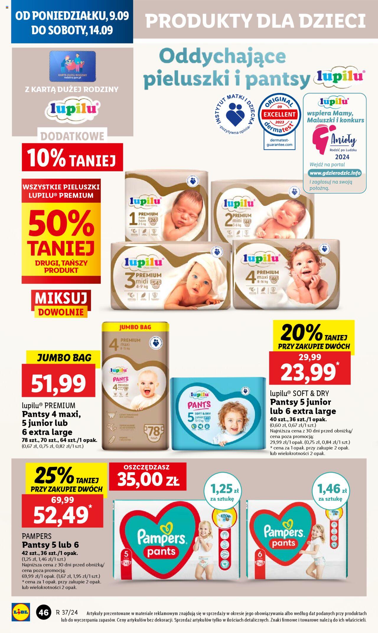 LIDL gazetka ważna od 09.09.2024 do 11.09.2024 strona 44