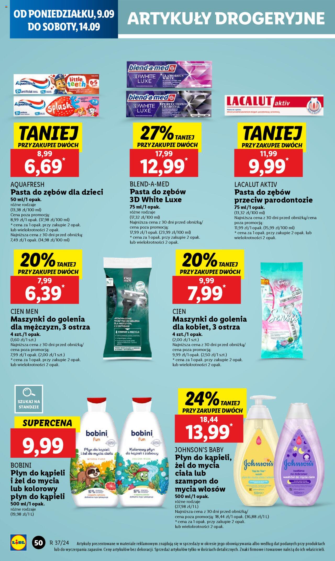 LIDL gazetka ważna od 09.09.2024 do 11.09.2024 strona 48