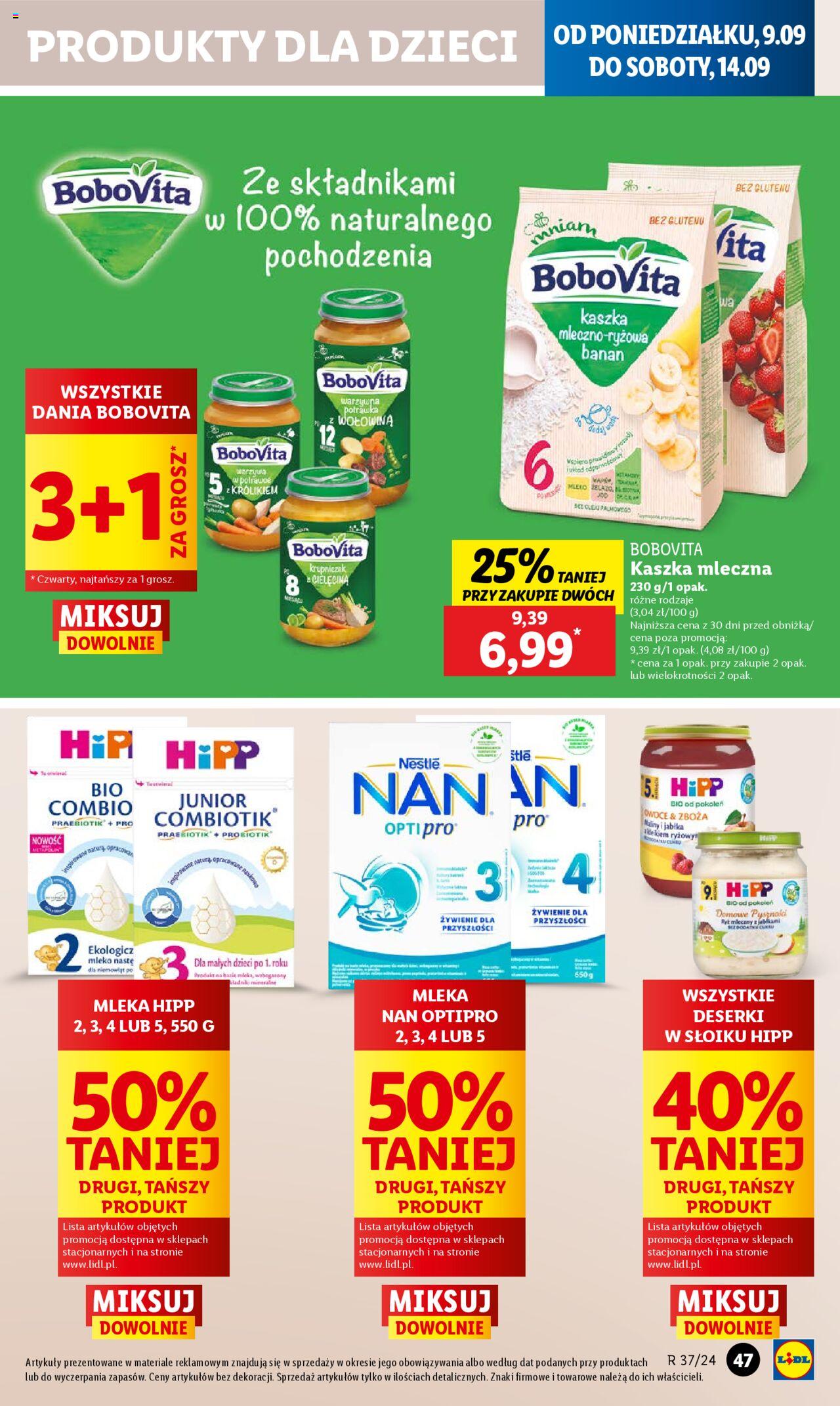 LIDL gazetka ważna od 09.09.2024 do 11.09.2024 strona 50