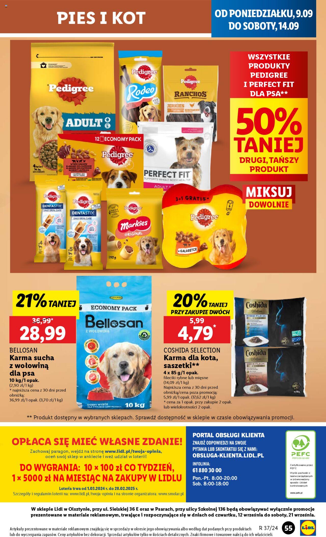 LIDL gazetka ważna od 09.09.2024 do 11.09.2024 strona 54