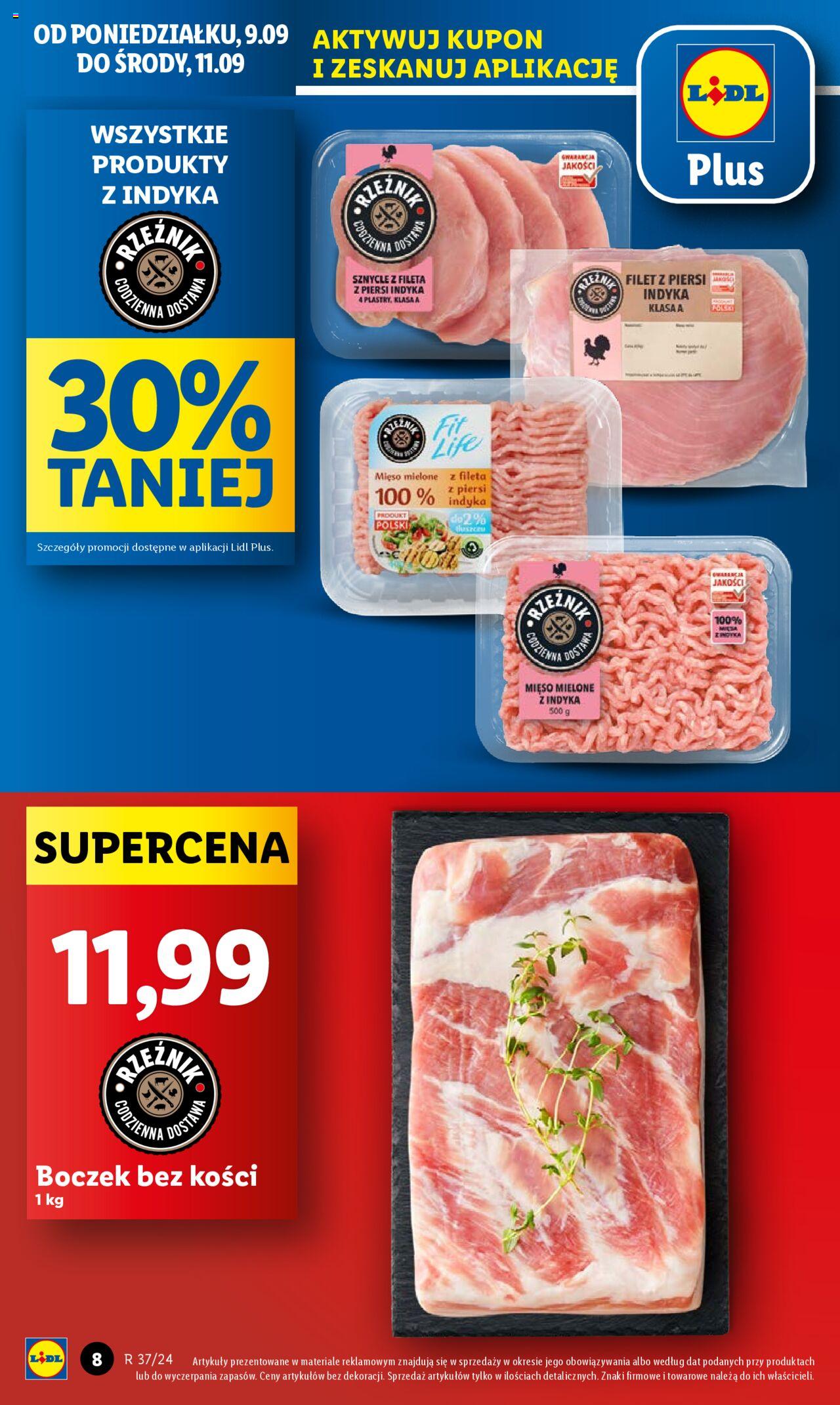 LIDL gazetka ważna od 09.09.2024 do 11.09.2024 strona 8