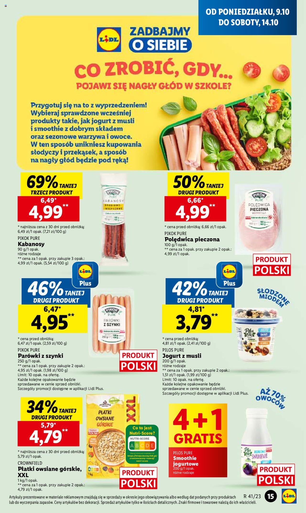 LIDL gazetka ważna od 09.10.2023 do 11.10.2023 strona 19