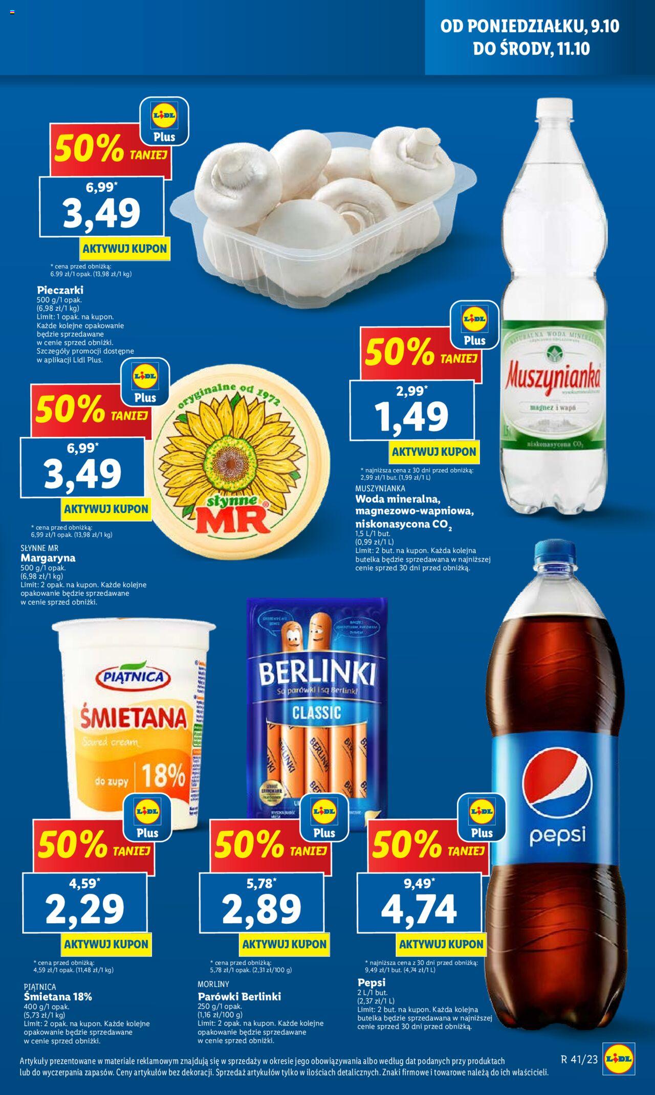 LIDL gazetka ważna od 09.10.2023 do 11.10.2023 strona 3