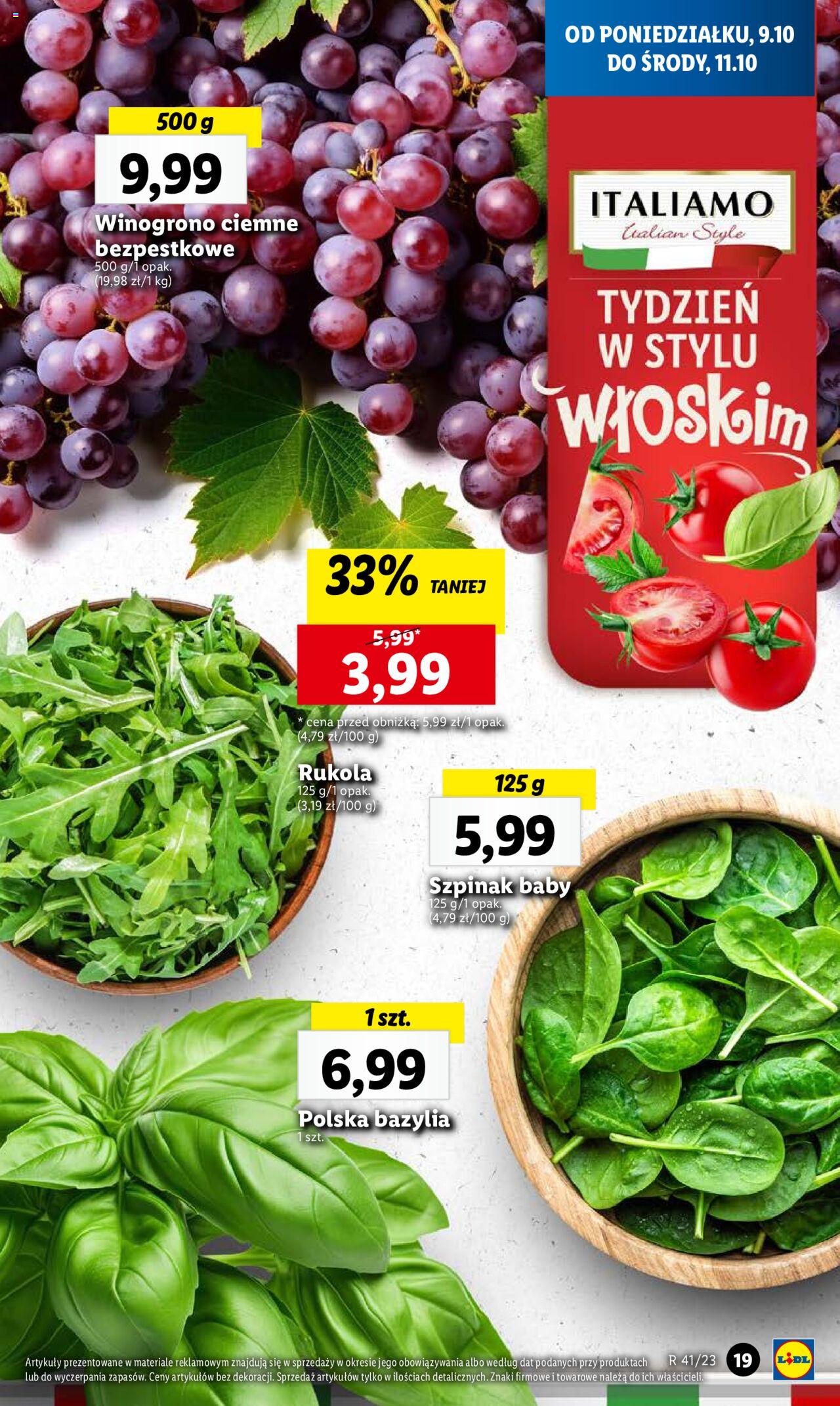 LIDL gazetka ważna od 09.10.2023 do 11.10.2023 strona 23