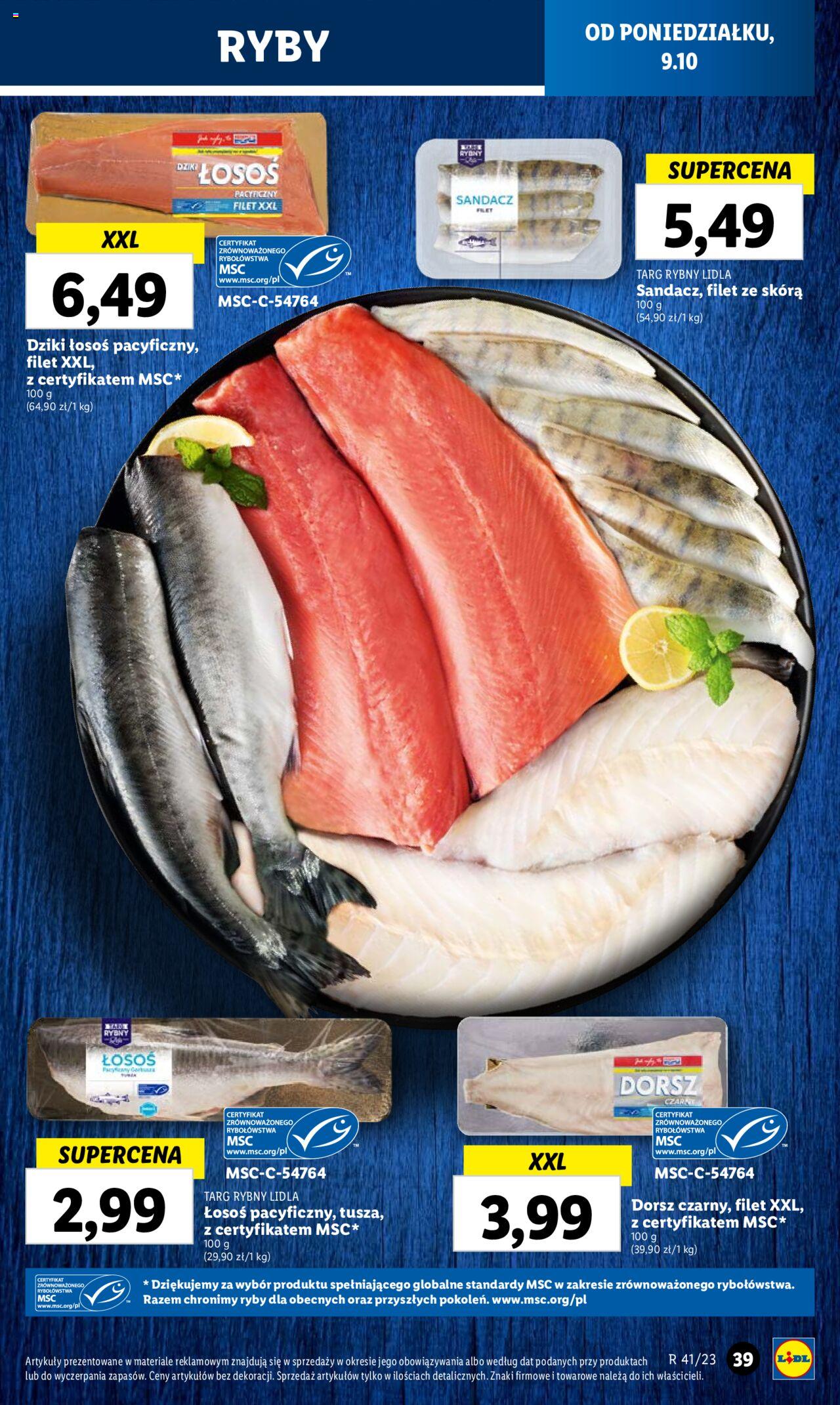 LIDL gazetka ważna od 09.10.2023 do 11.10.2023 strona 43