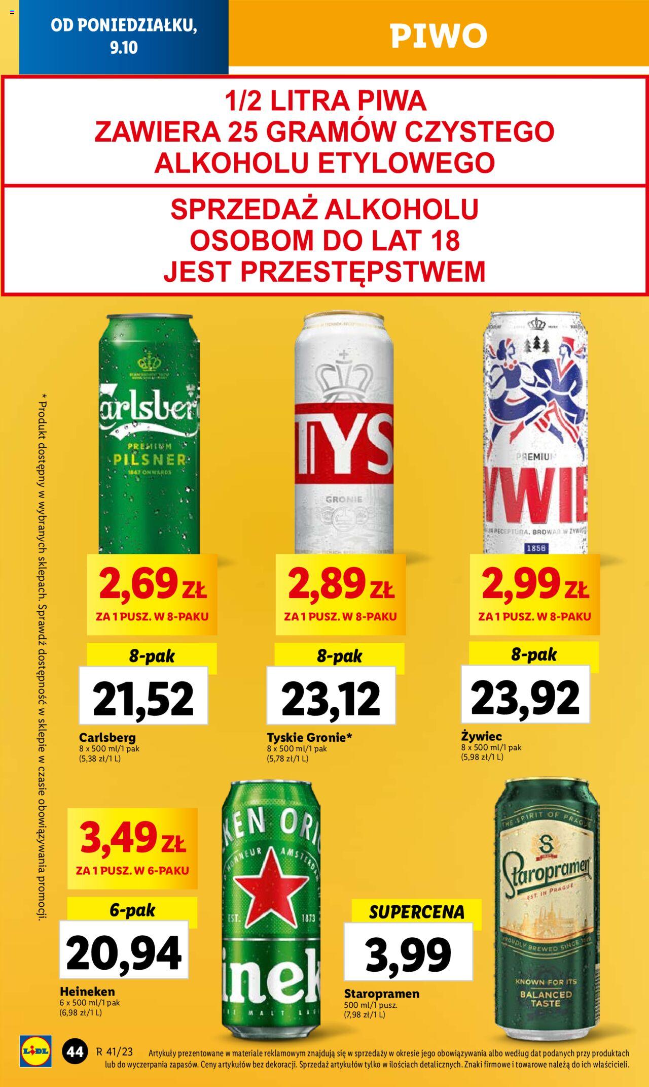 LIDL gazetka ważna od 09.10.2023 do 11.10.2023 strona 48