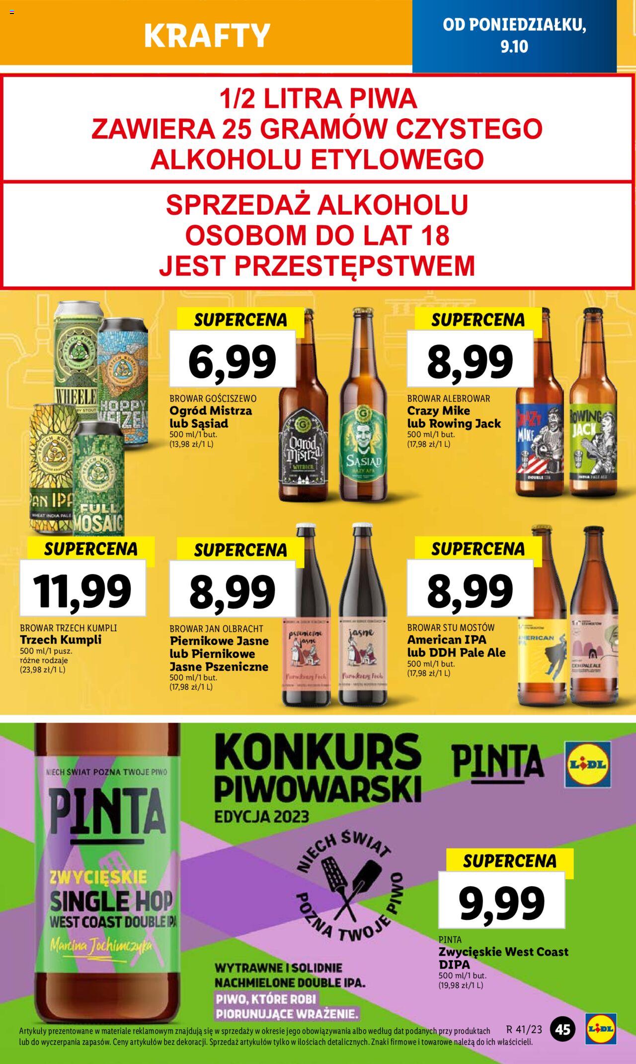 LIDL gazetka ważna od 09.10.2023 do 11.10.2023 strona 49