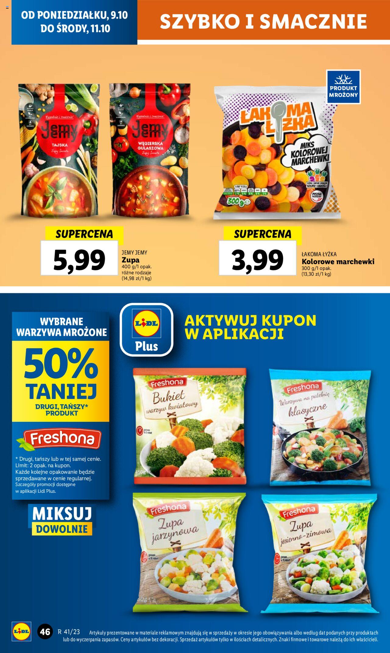LIDL gazetka ważna od 09.10.2023 do 11.10.2023 strona 50